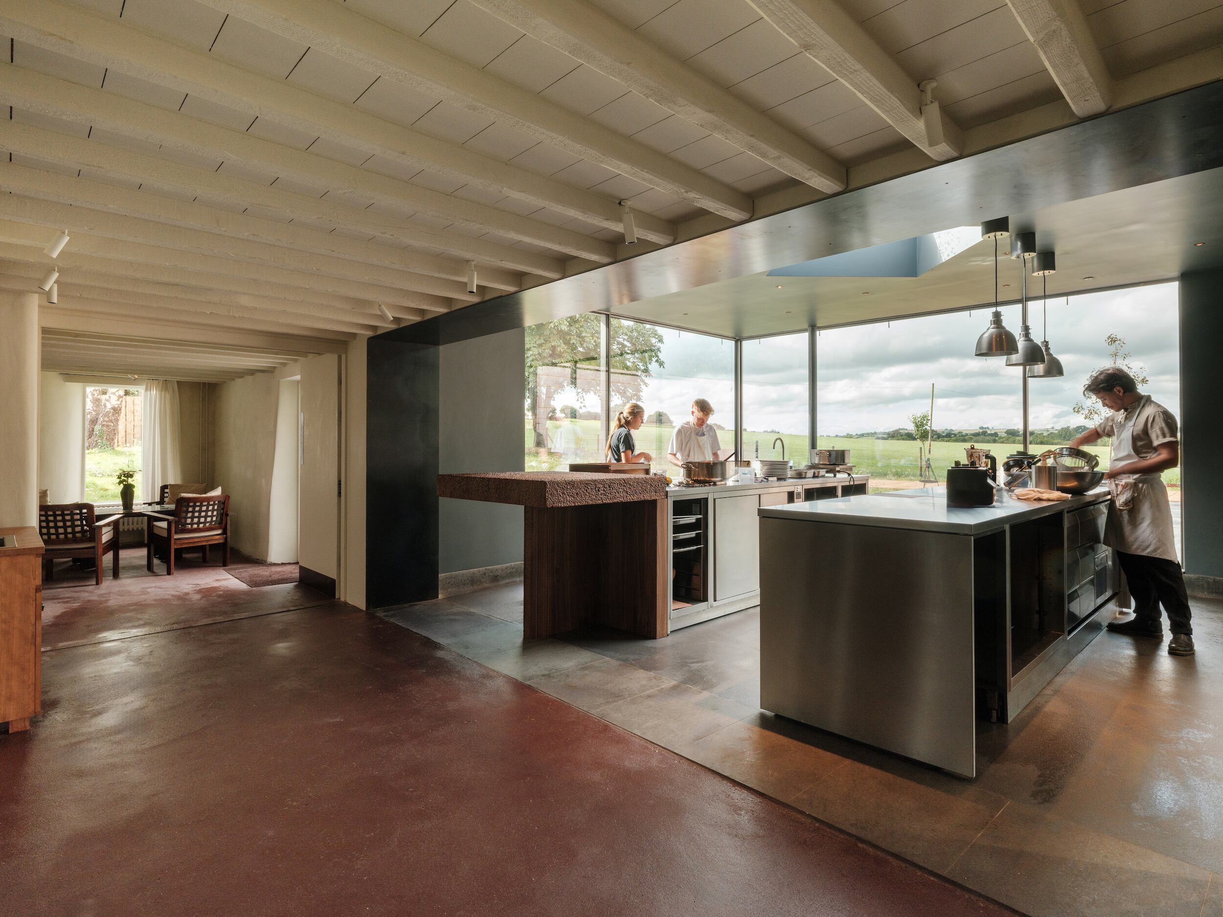 The interior of Osip restaurant