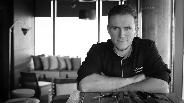 Flash-grilled: Guillaume Gillan