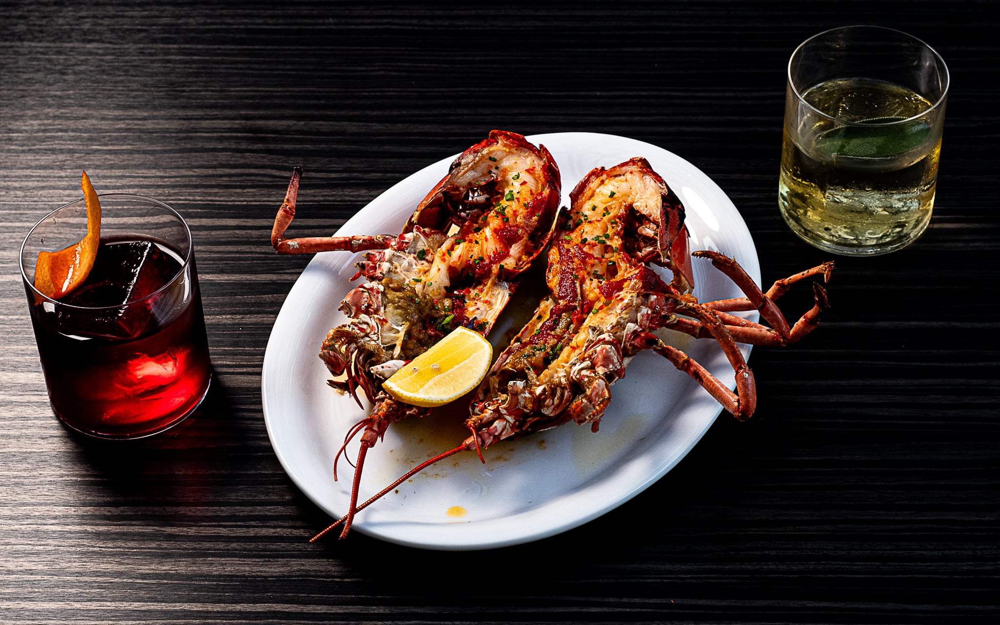 A lobster dish at 45 Curtain Road
