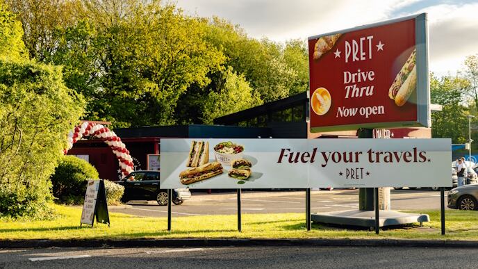 Pret a Manger opens first drive thru in Warrington