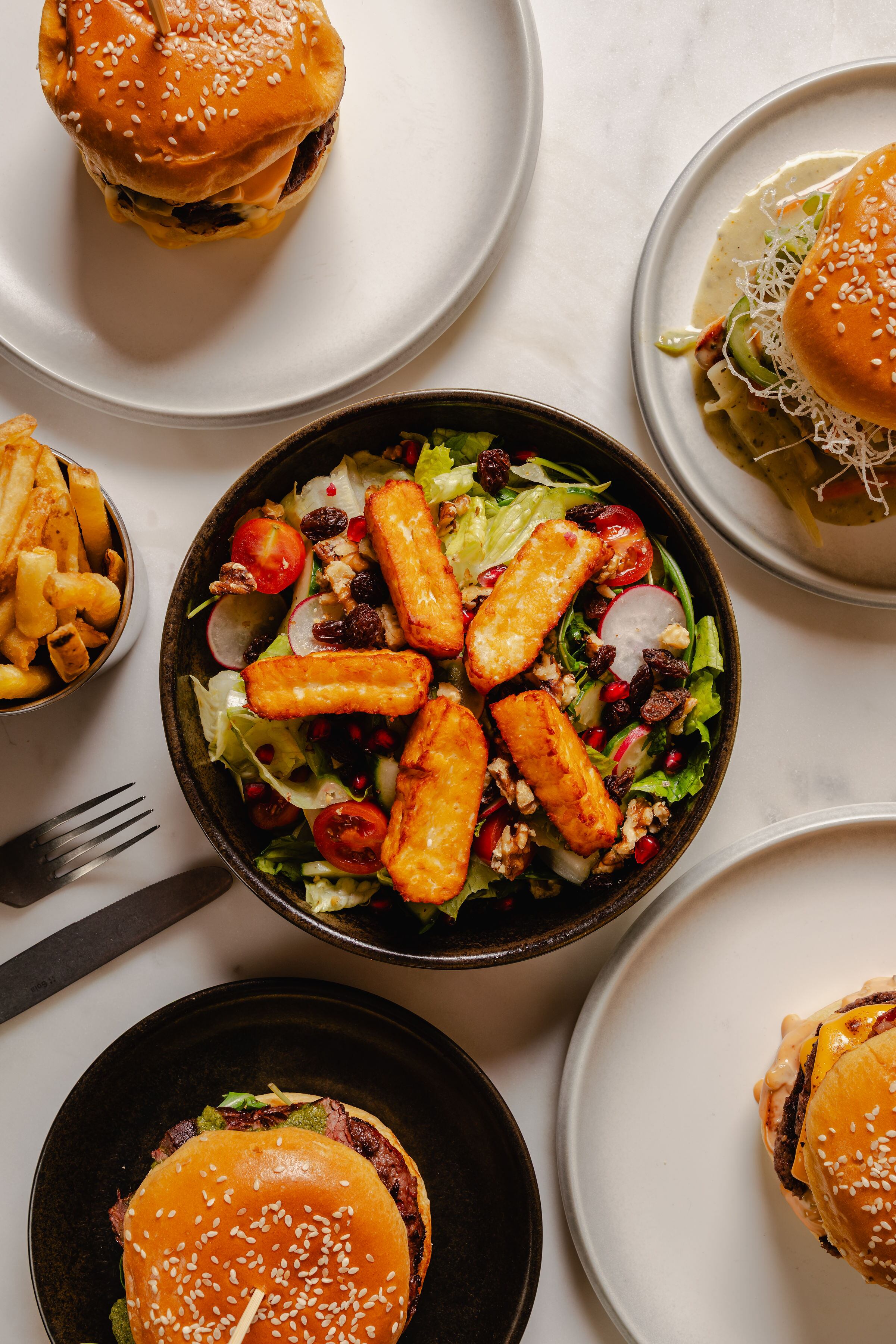 A selection of dishes at Rumpus restaurant
