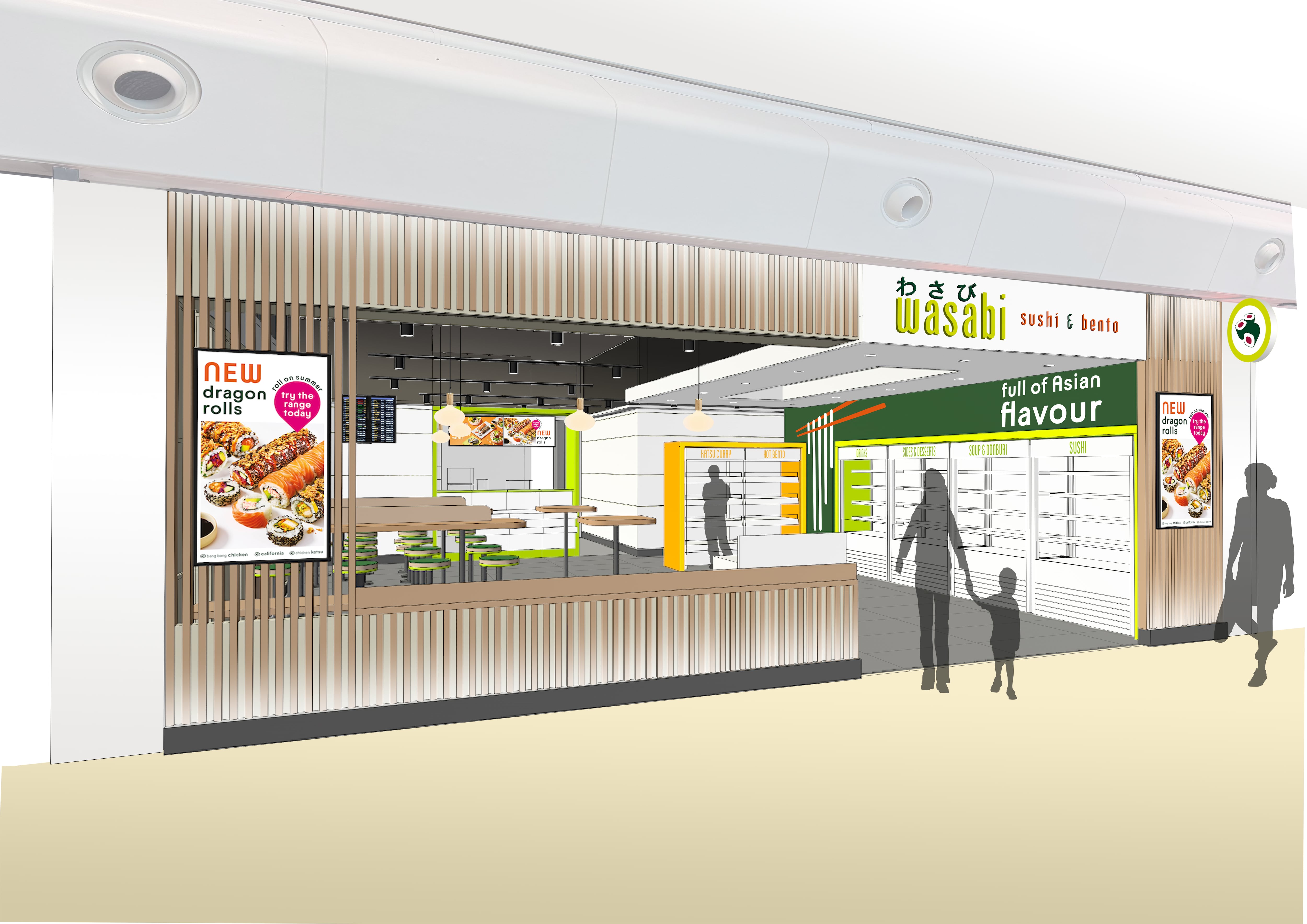Wasabi’s franchise model takes off with Luton Airport location