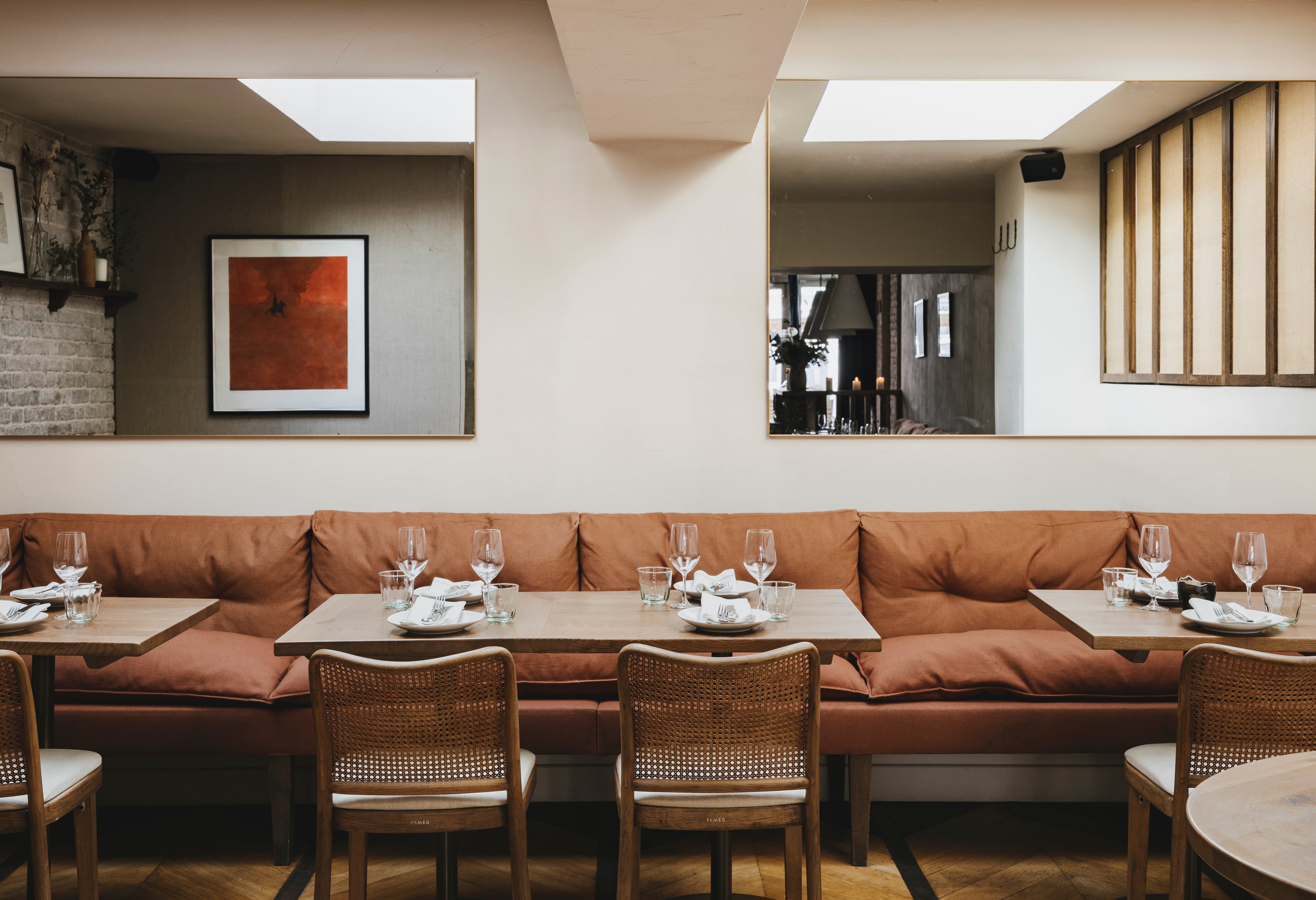 Dove restaurant interior