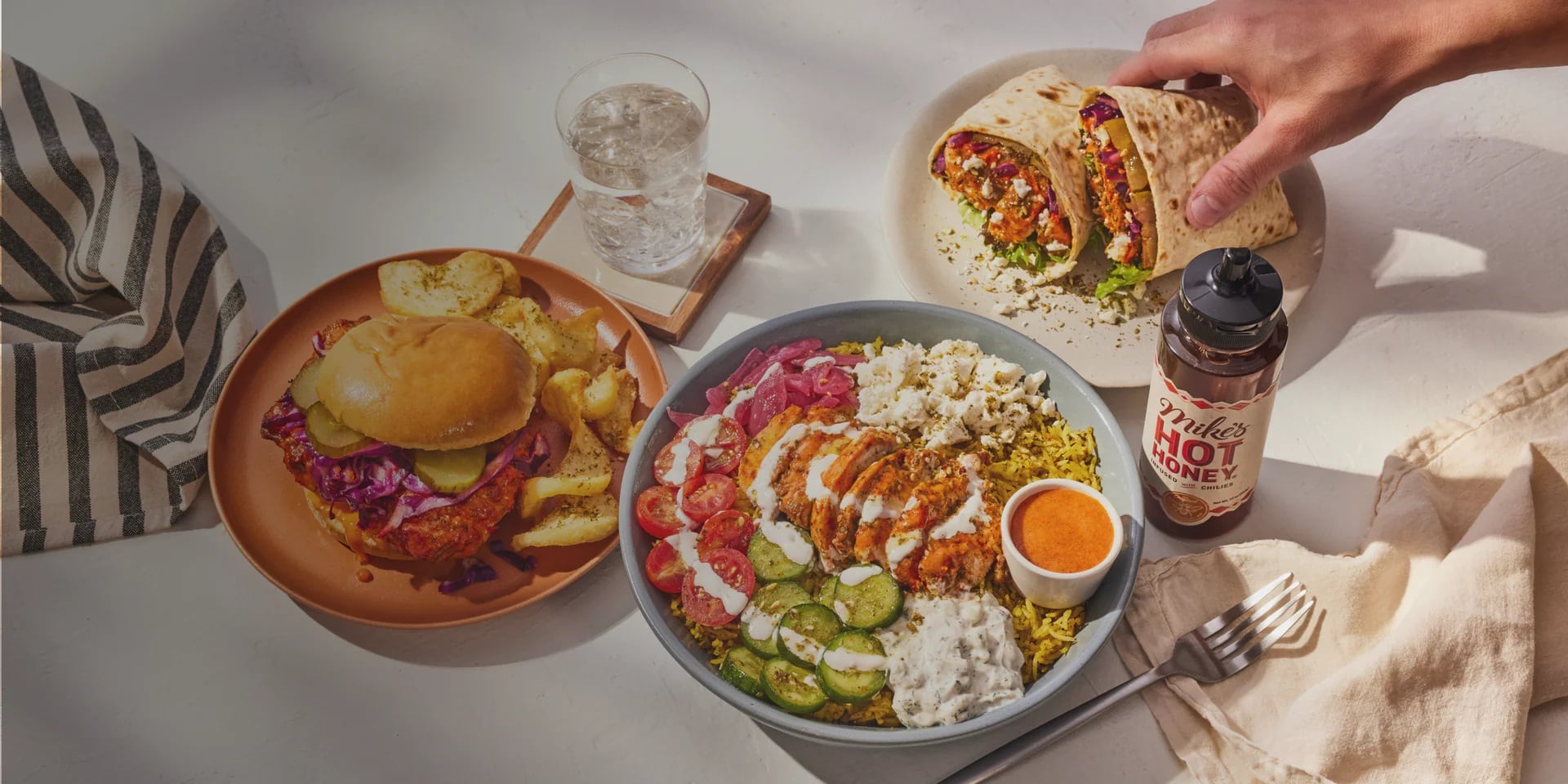 Salads at Rōti Modern Mediterranean