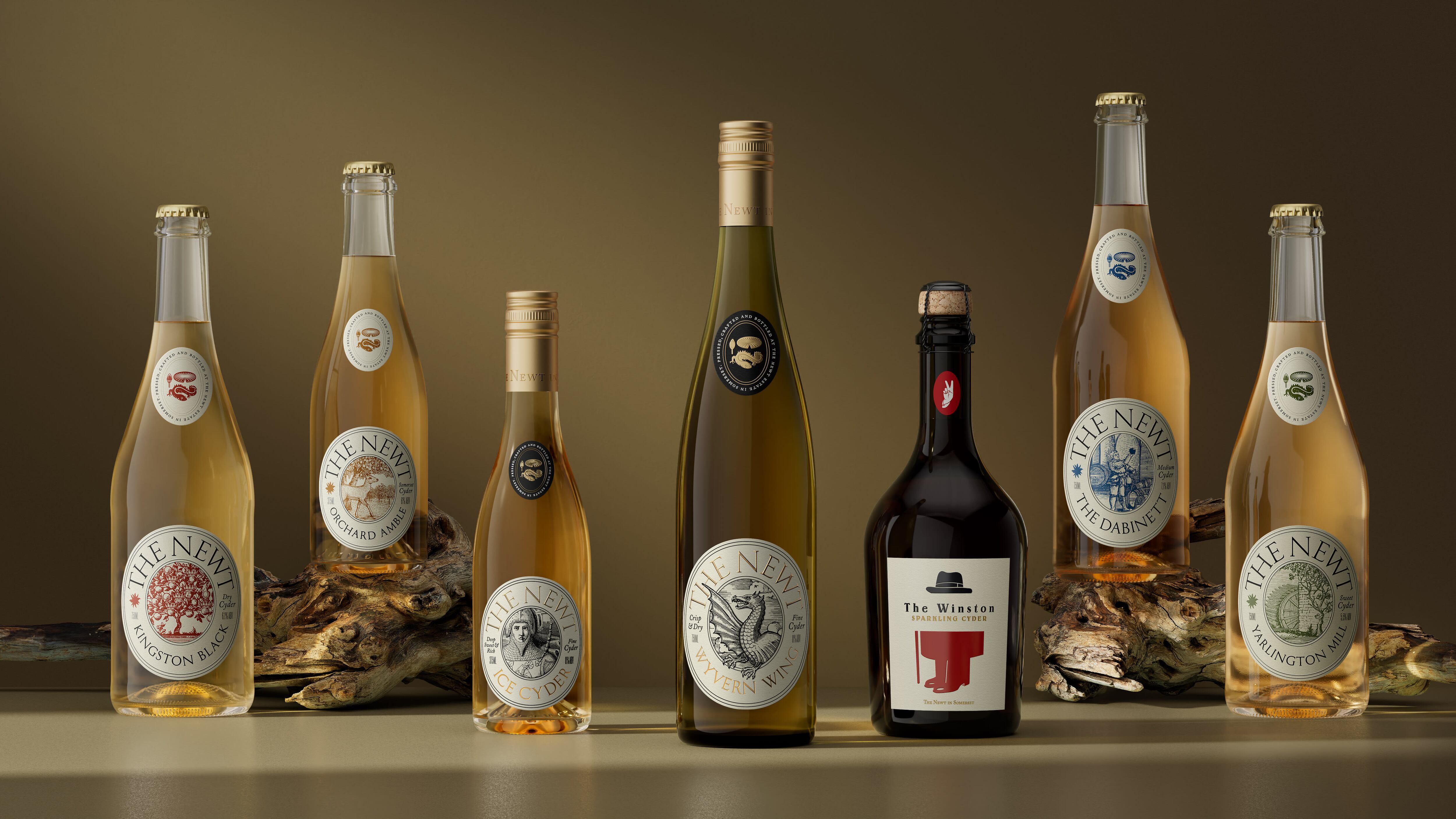 The Newt's cyder range