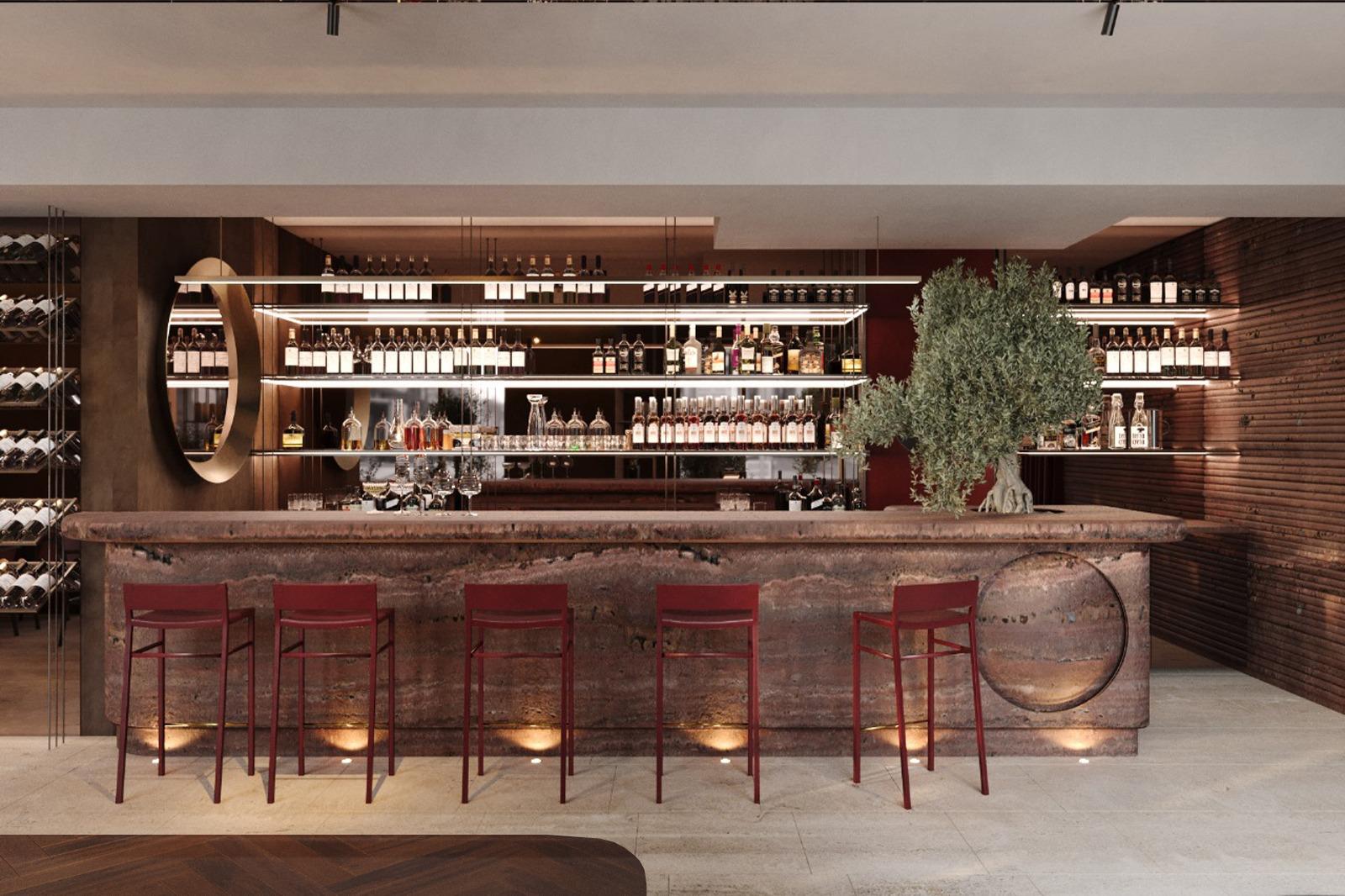 Clio Greek restaurant interior