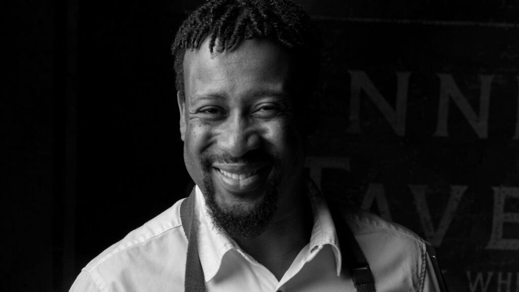 Flash-grilled: Mike Reid