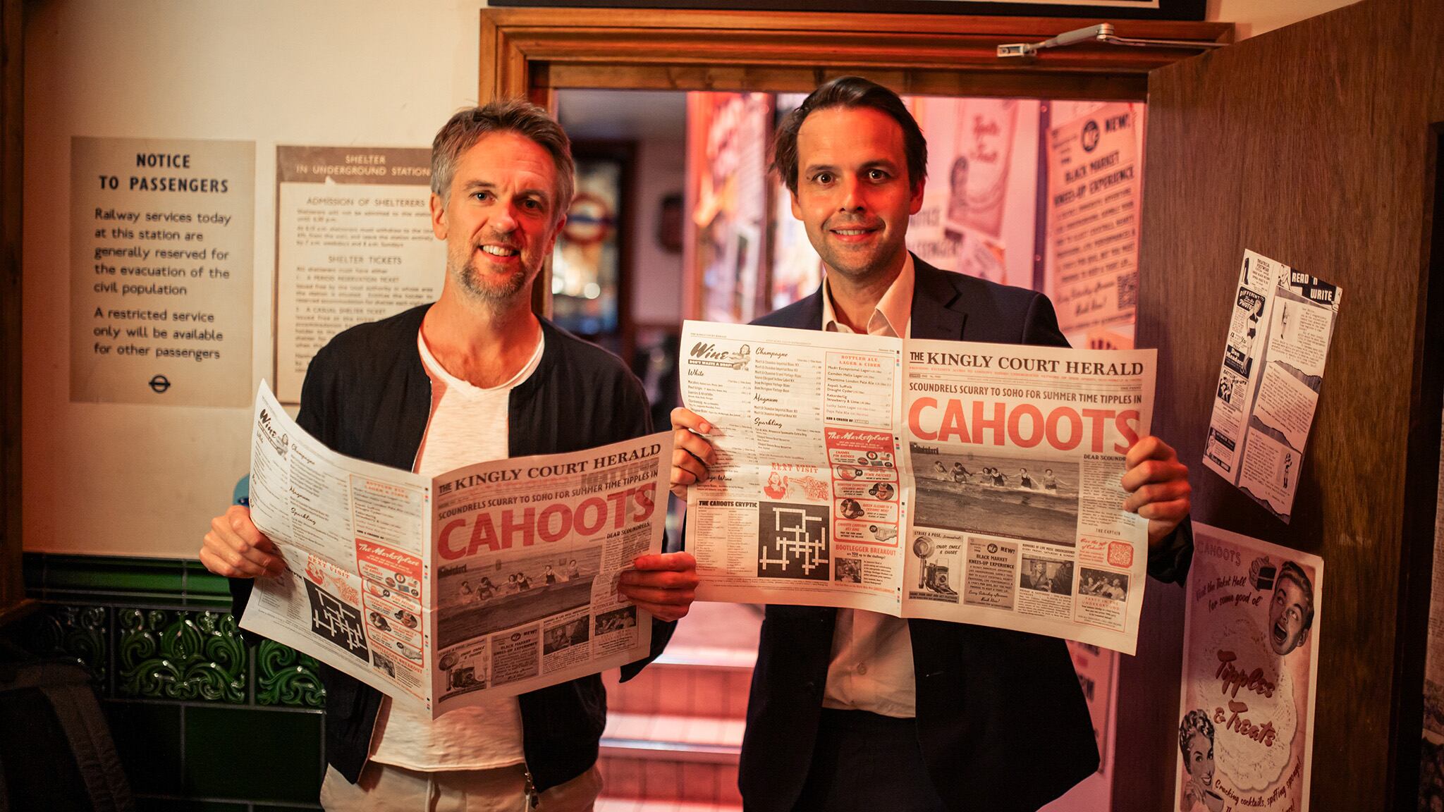 Duncan Stirling and Charlie Gilkes founded Inception Group in 2009