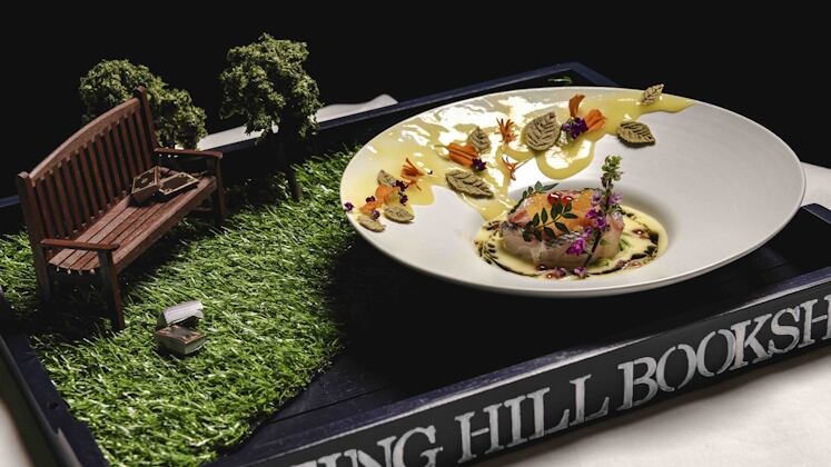 Dana Choi: fish course: Great British Menu