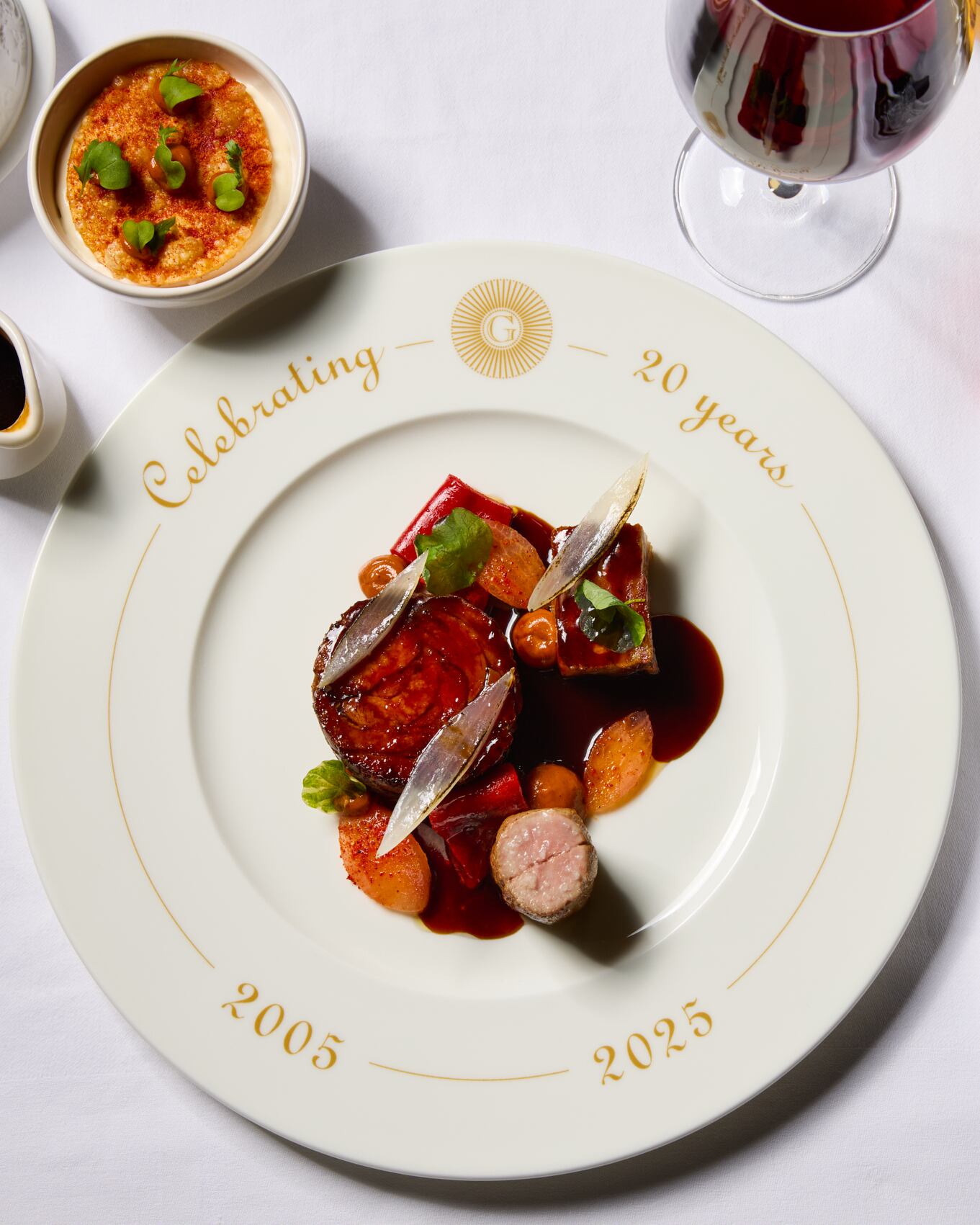Dish of Pyrénées lamb at Galvin La Chapelle