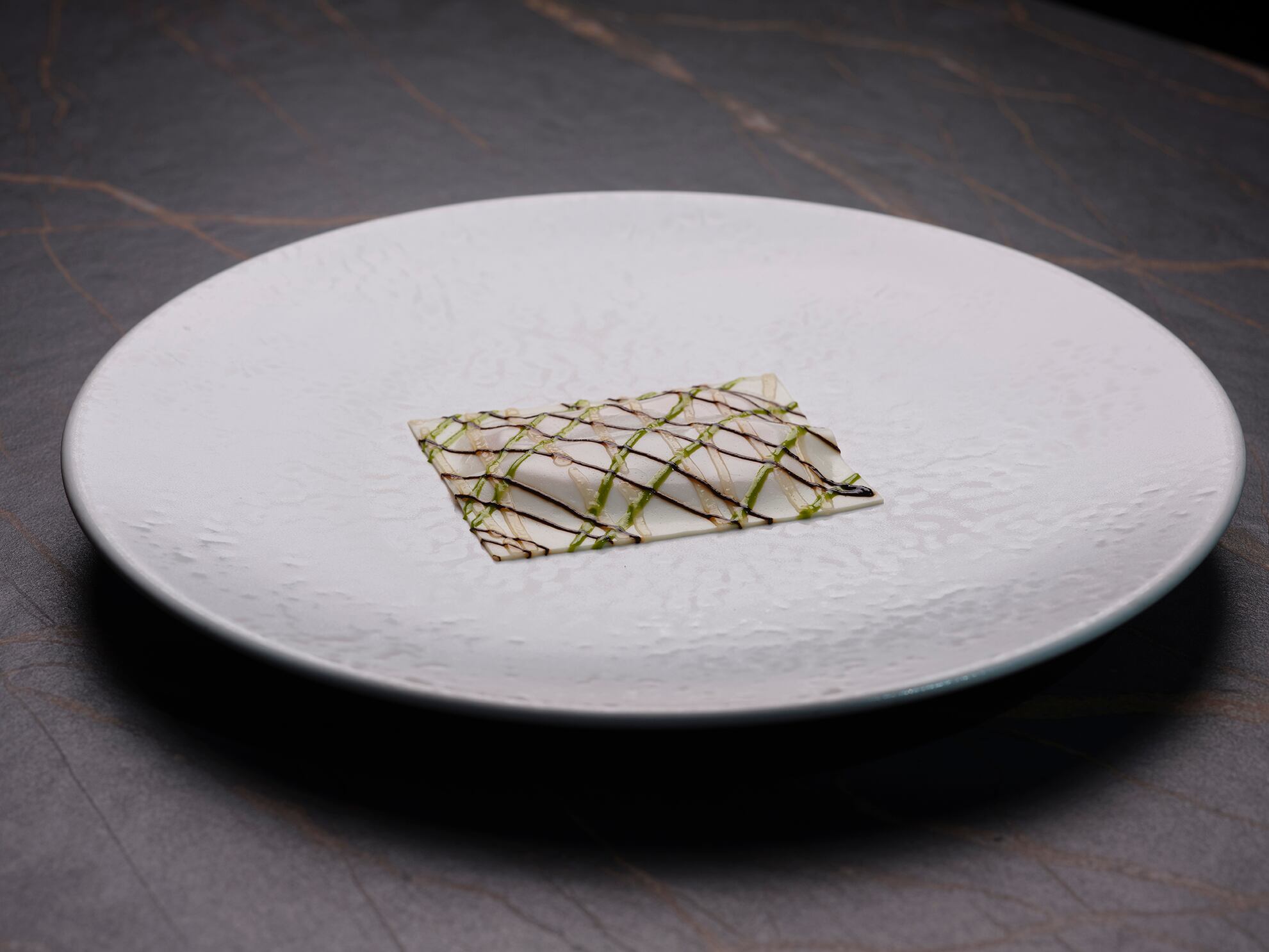 Restaurant Sat Bains' salmon dish