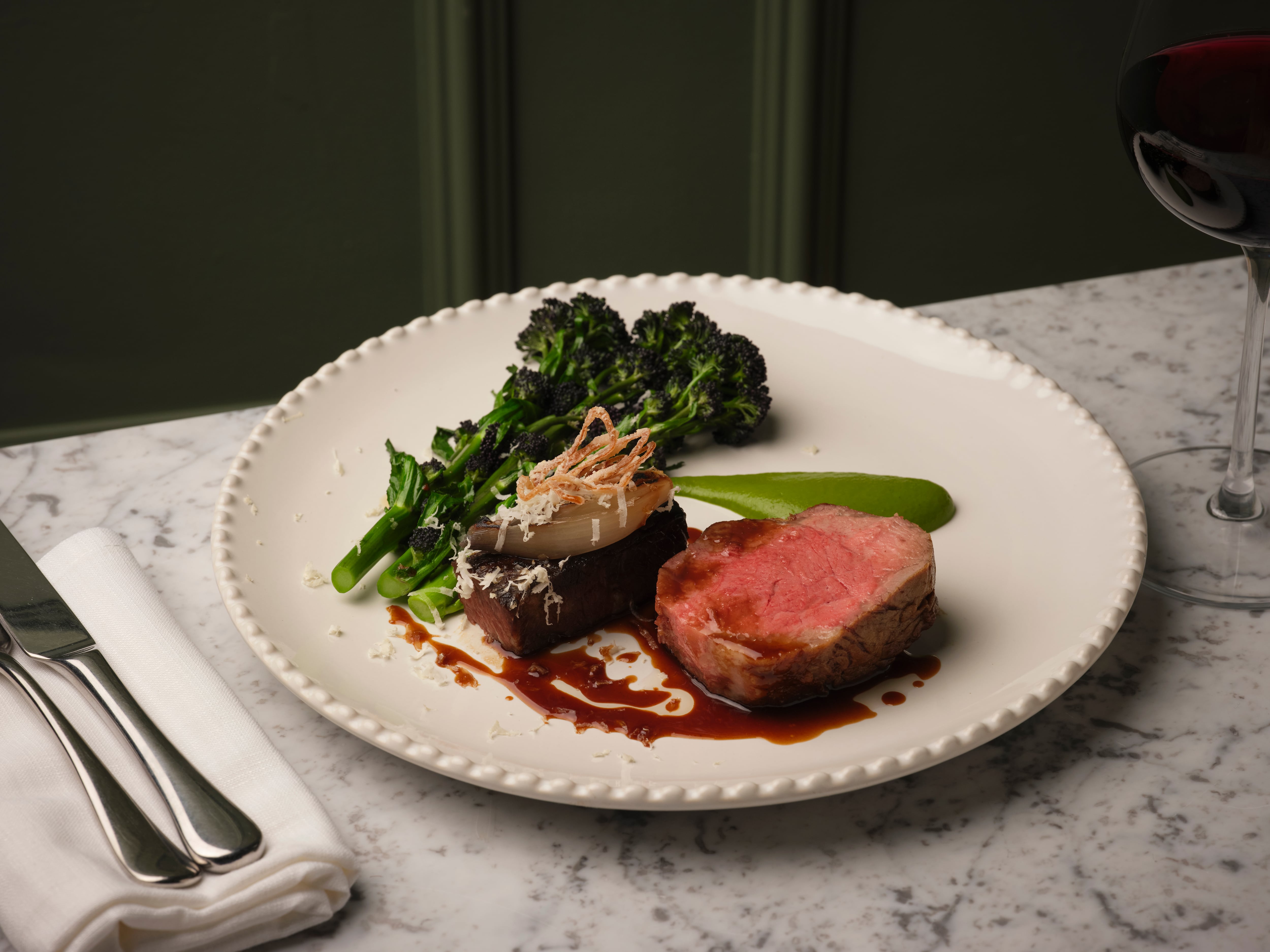 A dish at Teal by Sally Abe