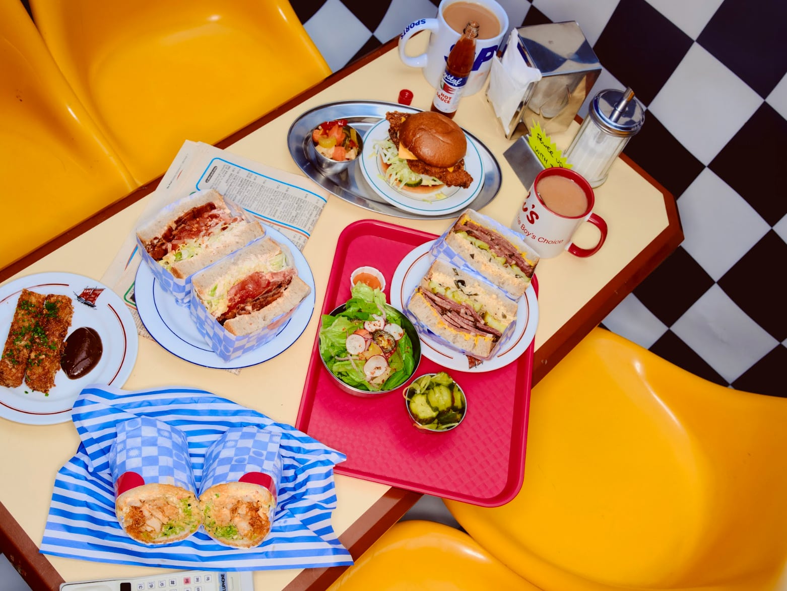 CAFE MONDO serves sandwiches in the day and small plates in the evening