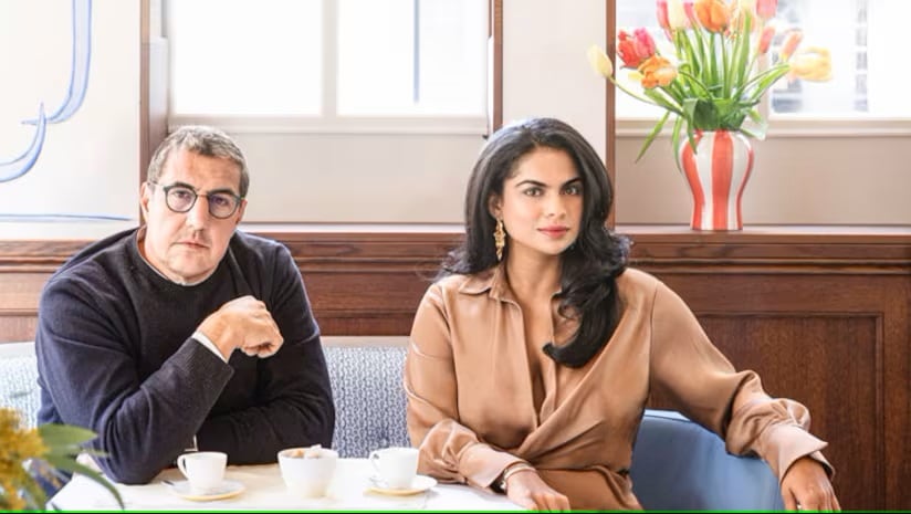 Socca's Claude Bosi and Samyukta Nair