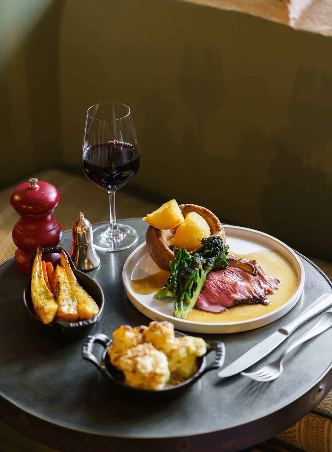 A roast at The Double Red Duke
