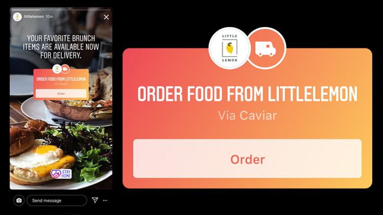 Instagram to make it easier for restaurants to link to commercial partners