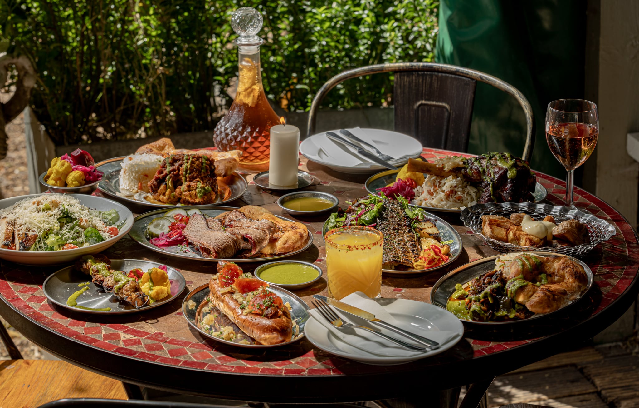 Afghan-Texas fusion dishes at Cue Point