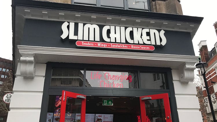 Latest opening: Slim Chickens Soho