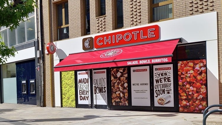 Chipotle England US burrito brand Chipotle is starting to establish itself as a major ...