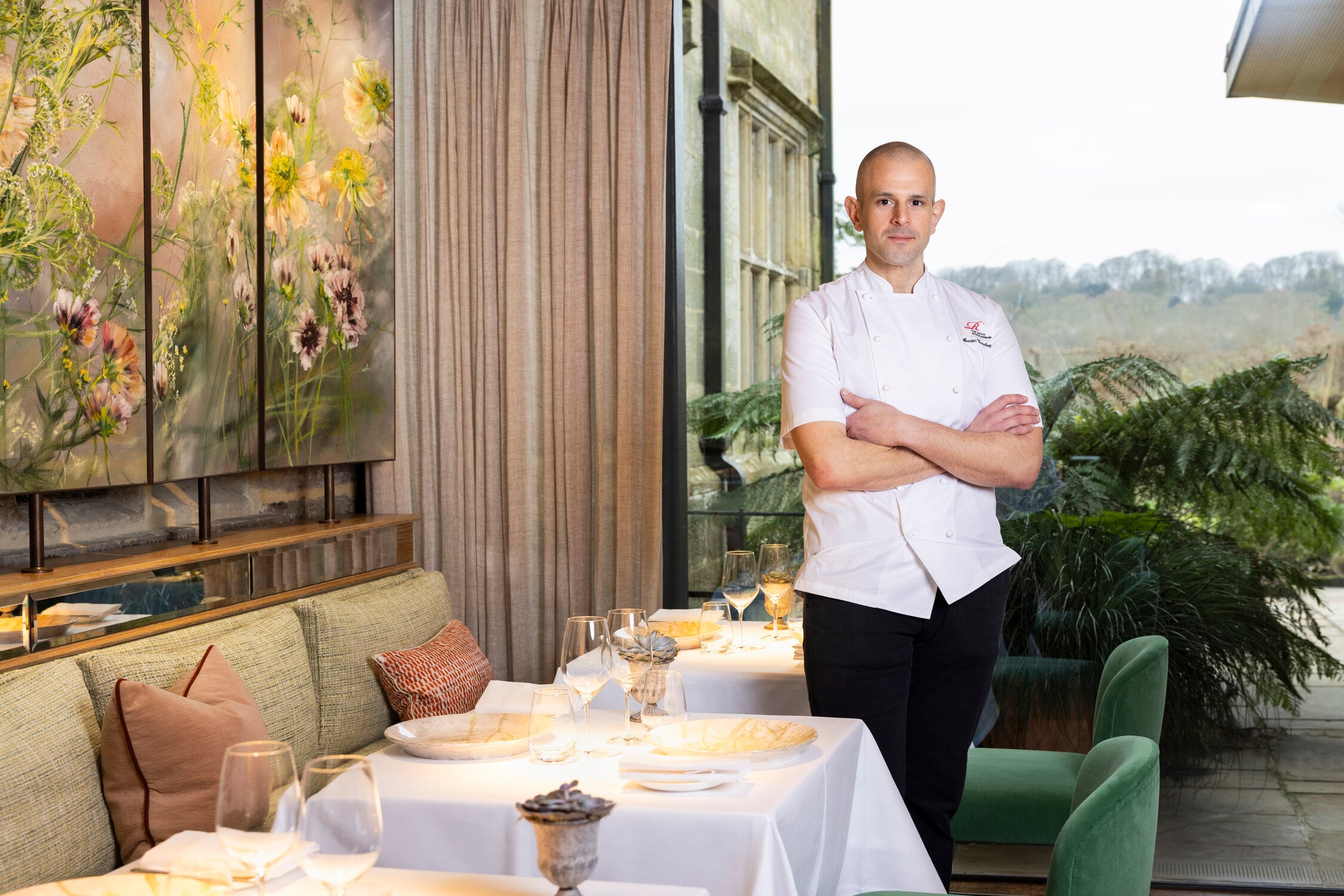 Chef Martin Carabott takes the reins at West Sussex hotel Gravetye Manor