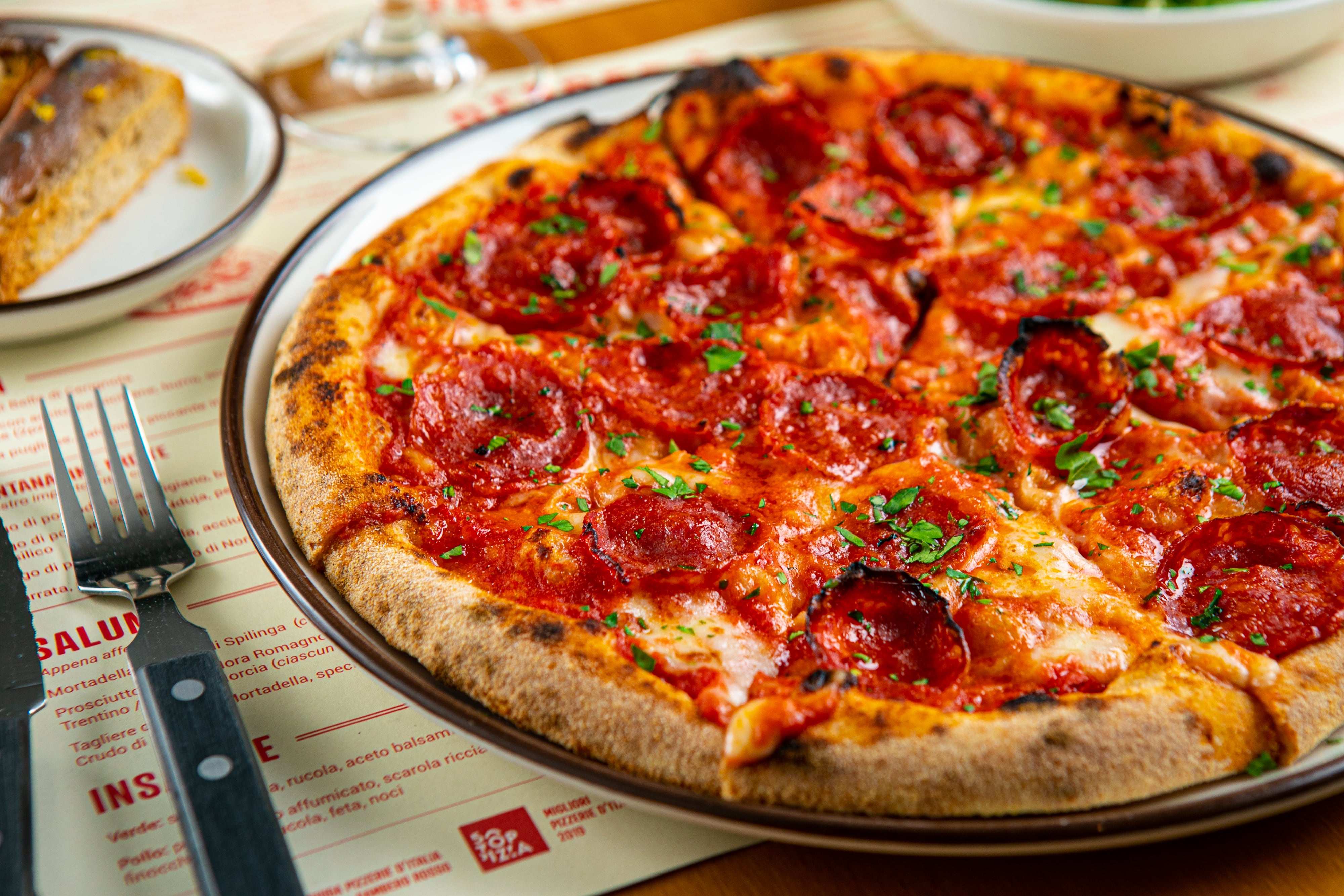 Berbere's diavolo pizza