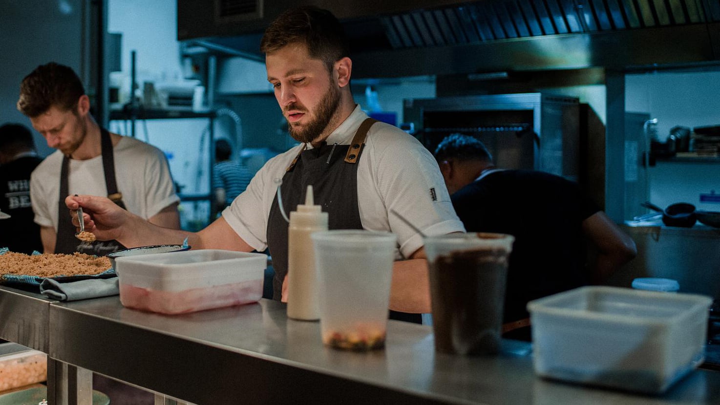 Ivan Tisdall-Downes is known for his zero-waste approach and focus on British ingredients