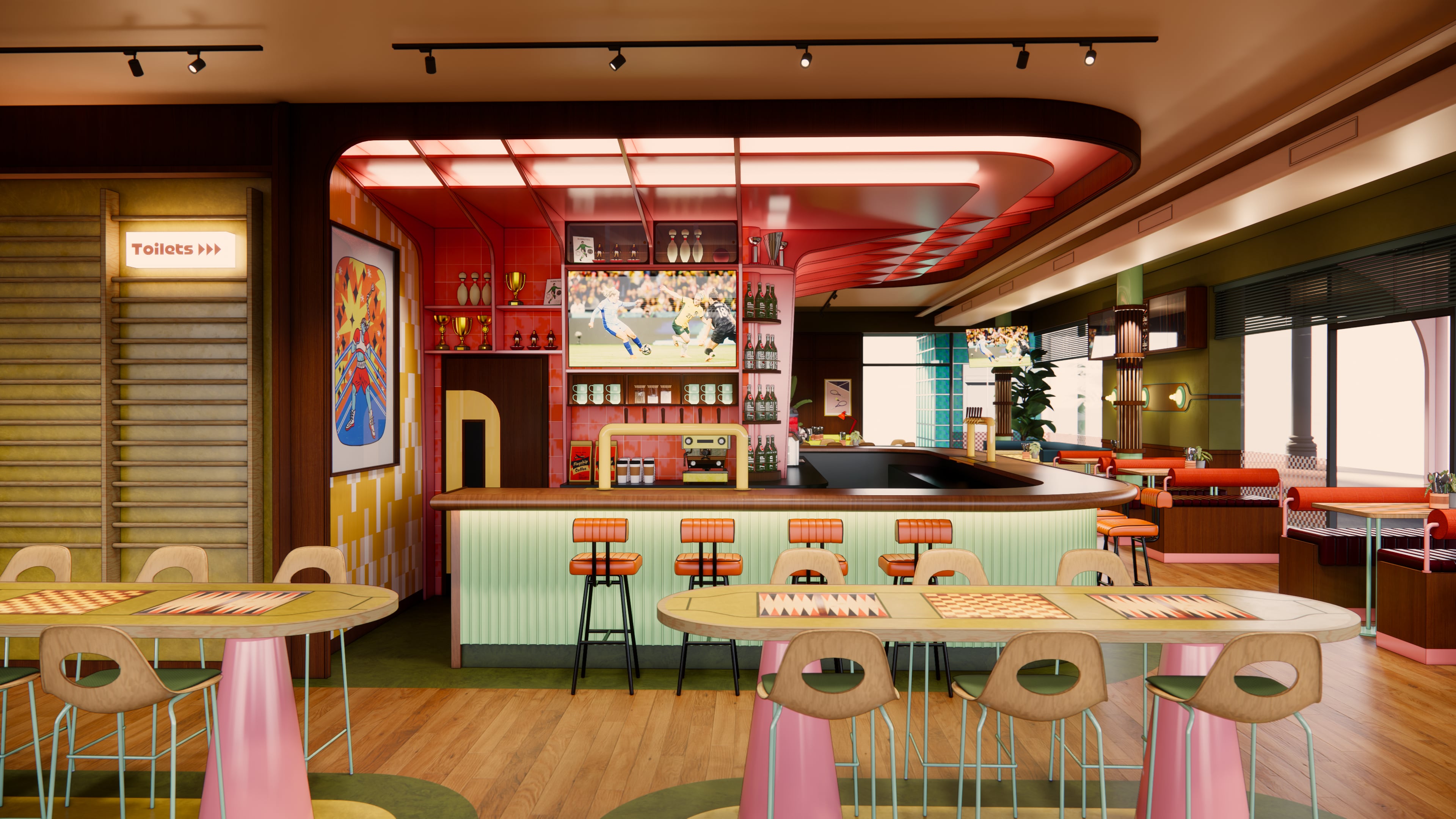 KERB to launch an American sports bar