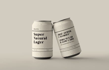 ROLEY’S Super Natural Lager