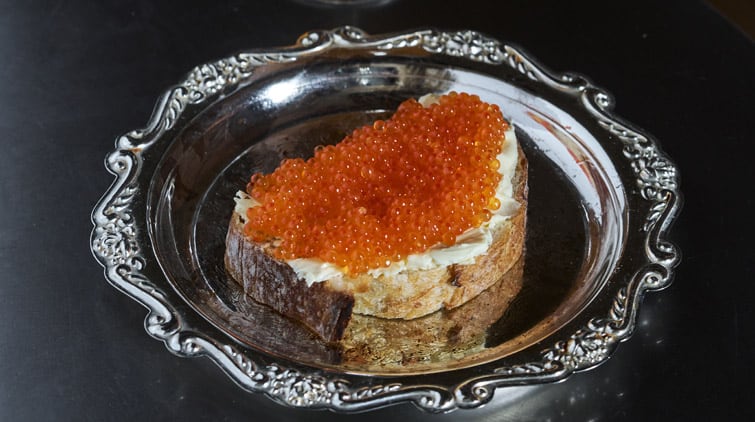 A dish at Noisy Oyster restaurant