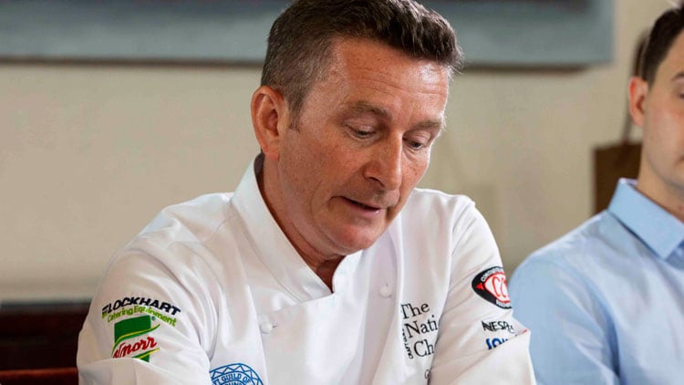 Gary Jones bids Le Manoir adieu