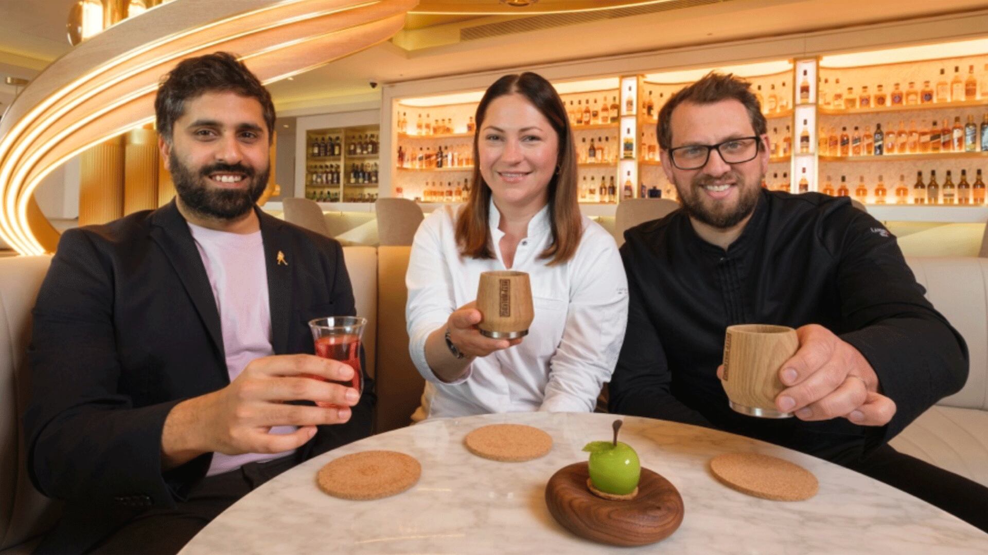 James and Maria Close create small bites menu for Johnnie Walker’s Edinburgh venue