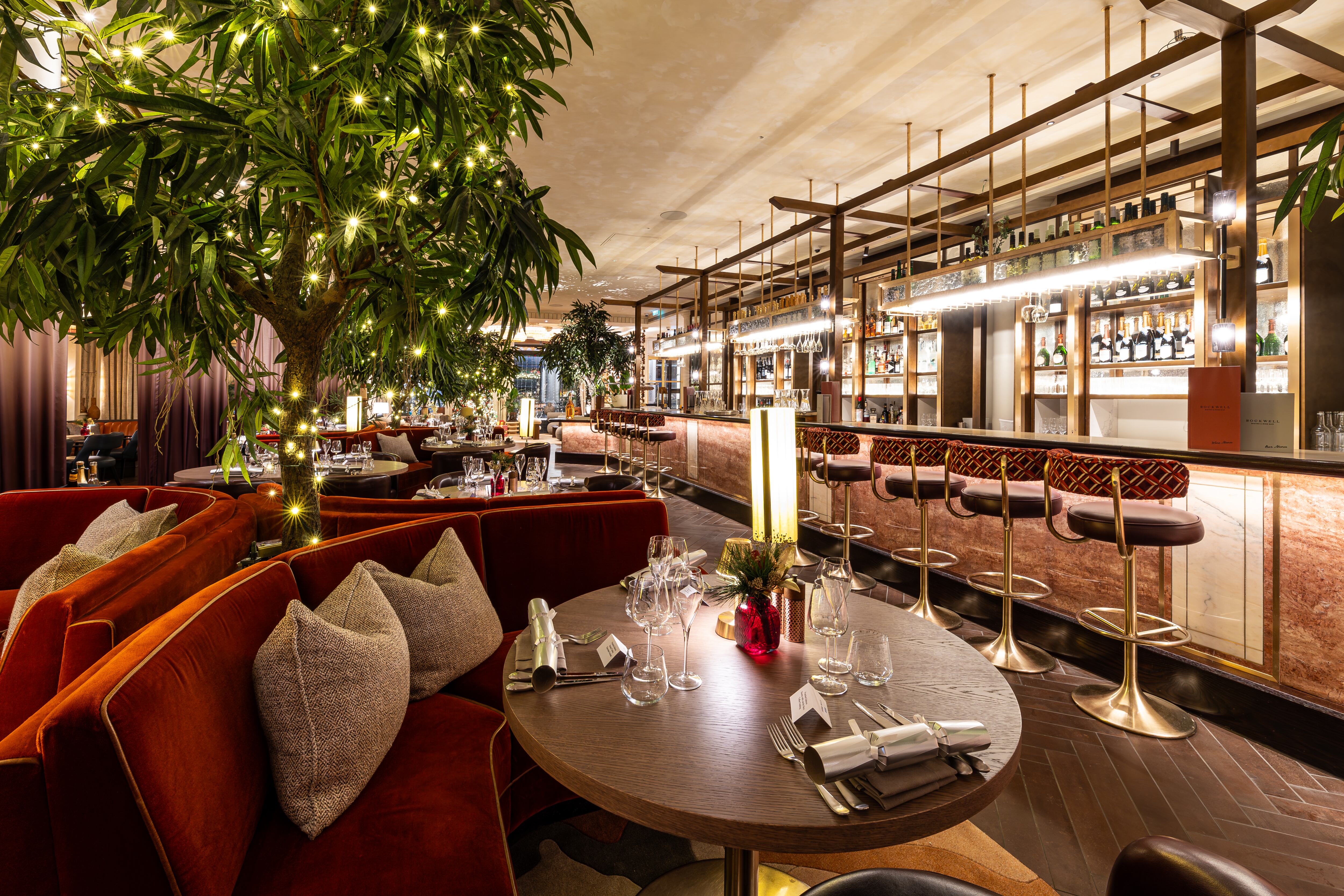 Rockwell Bistro and Wine Bar interior