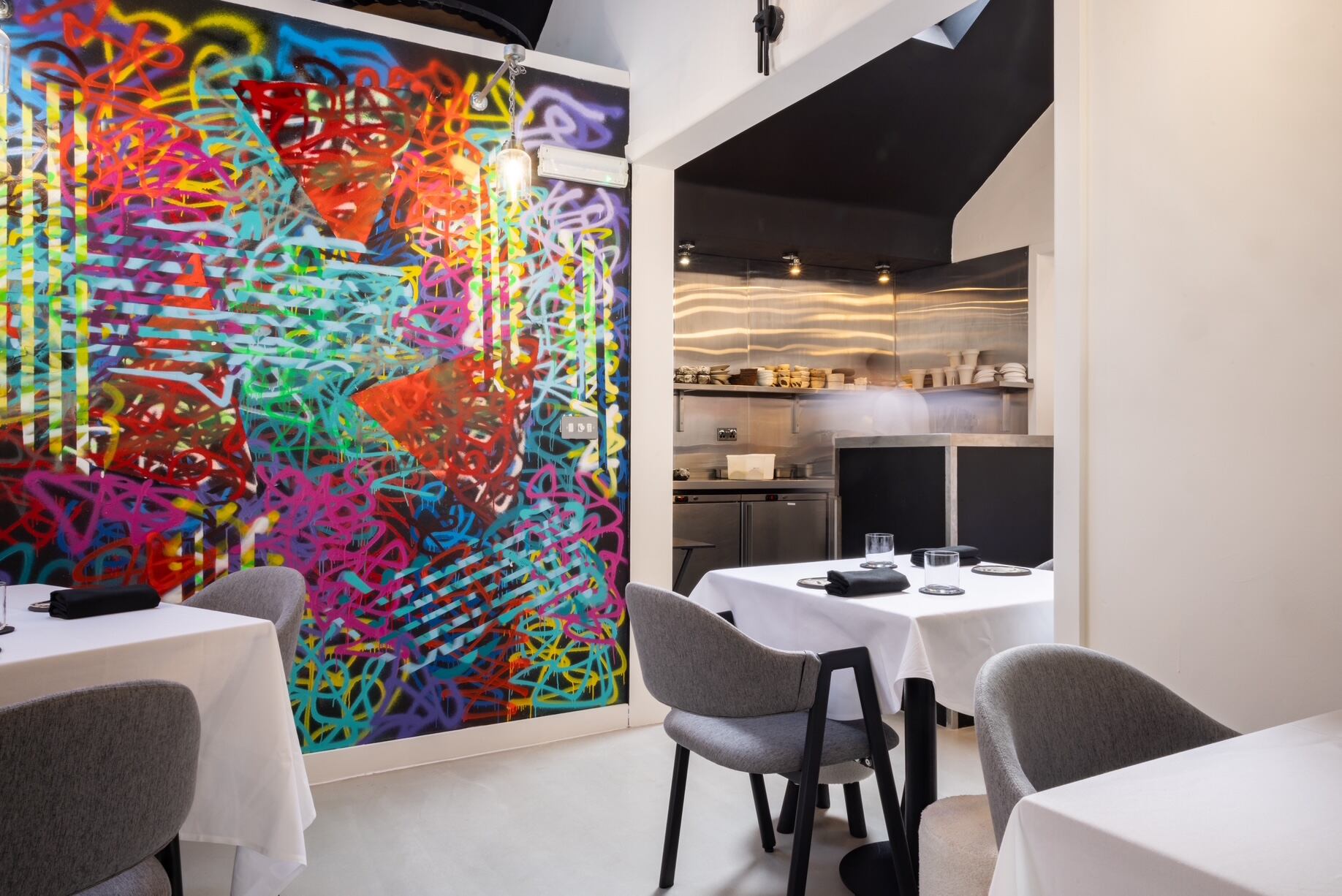 The new look 670 Grams restaurant