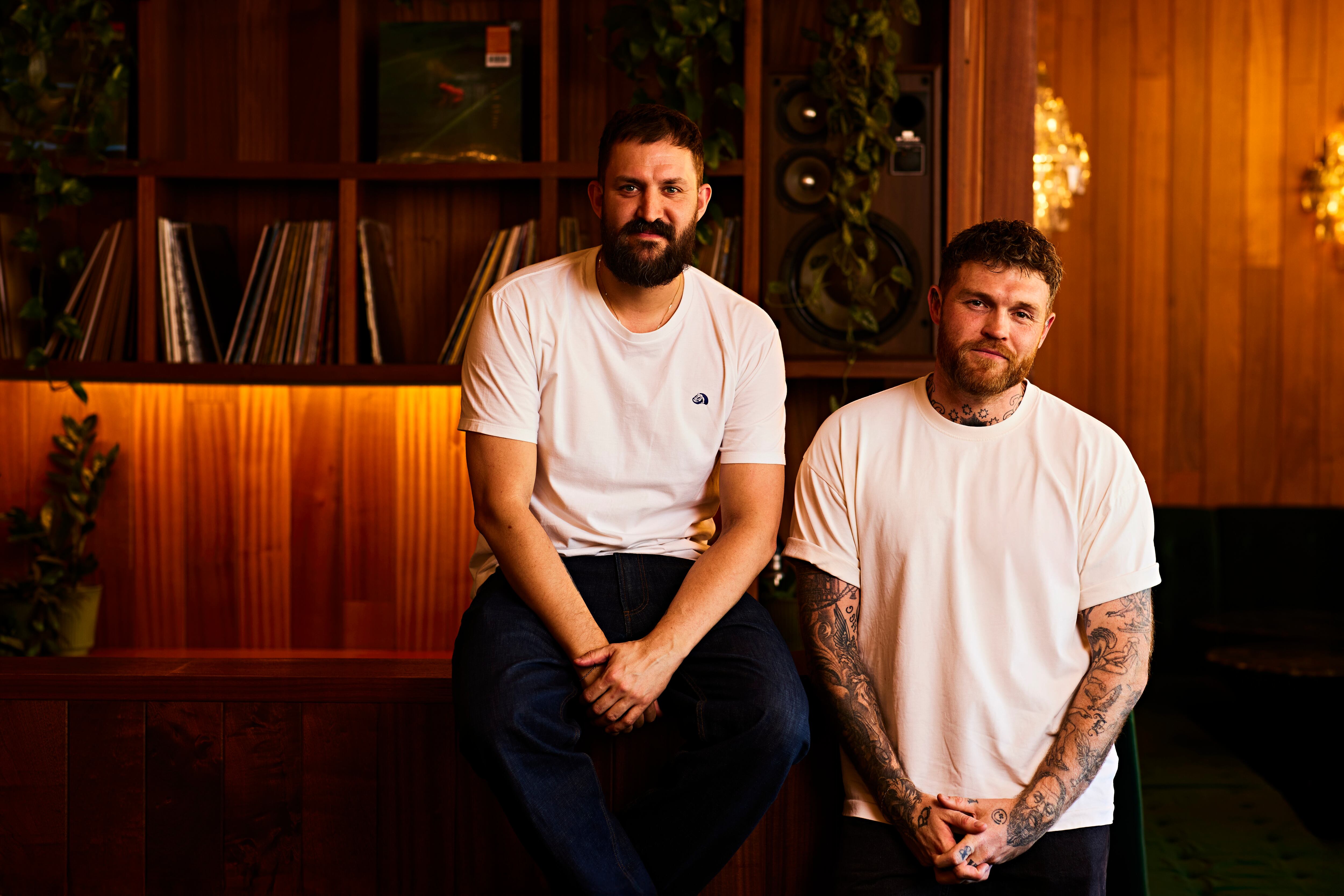 Chefs Brad Carter and Tom Brown