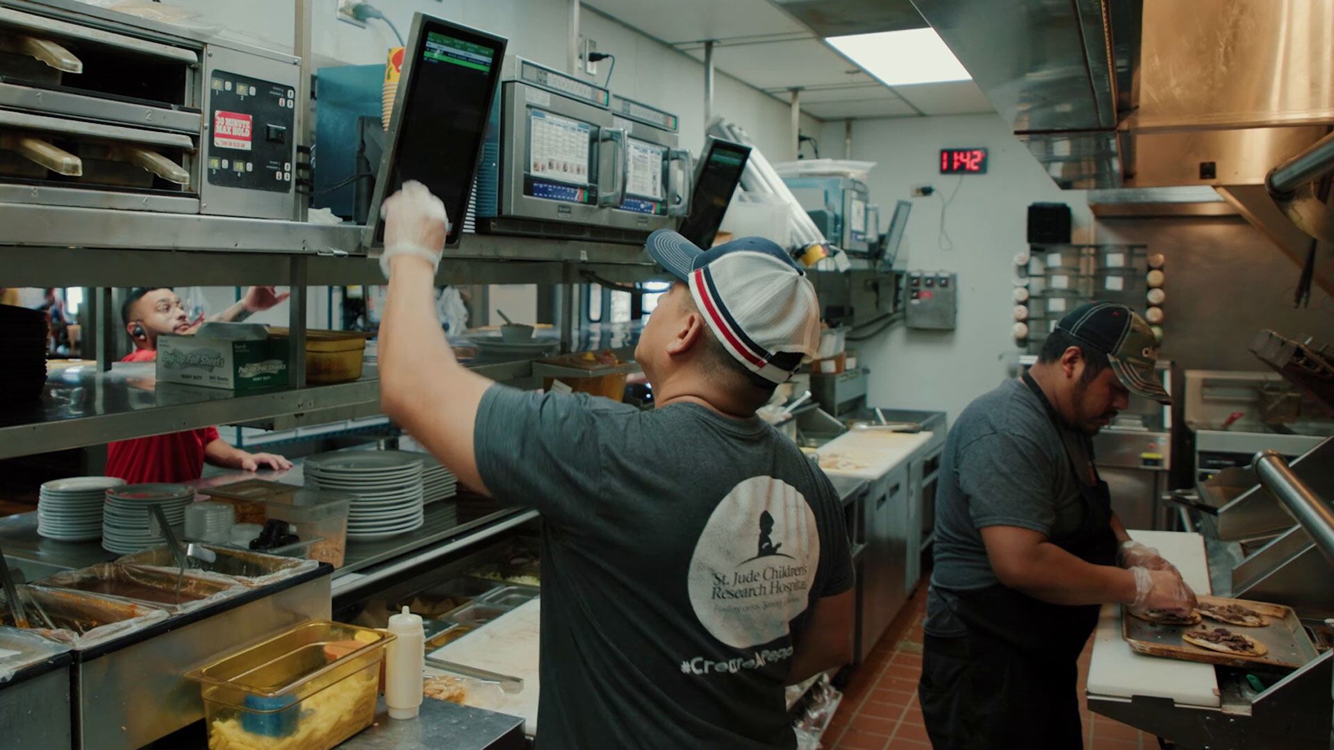 How does a 48-year-old global restaurant brand turning over $2.9b use technology?