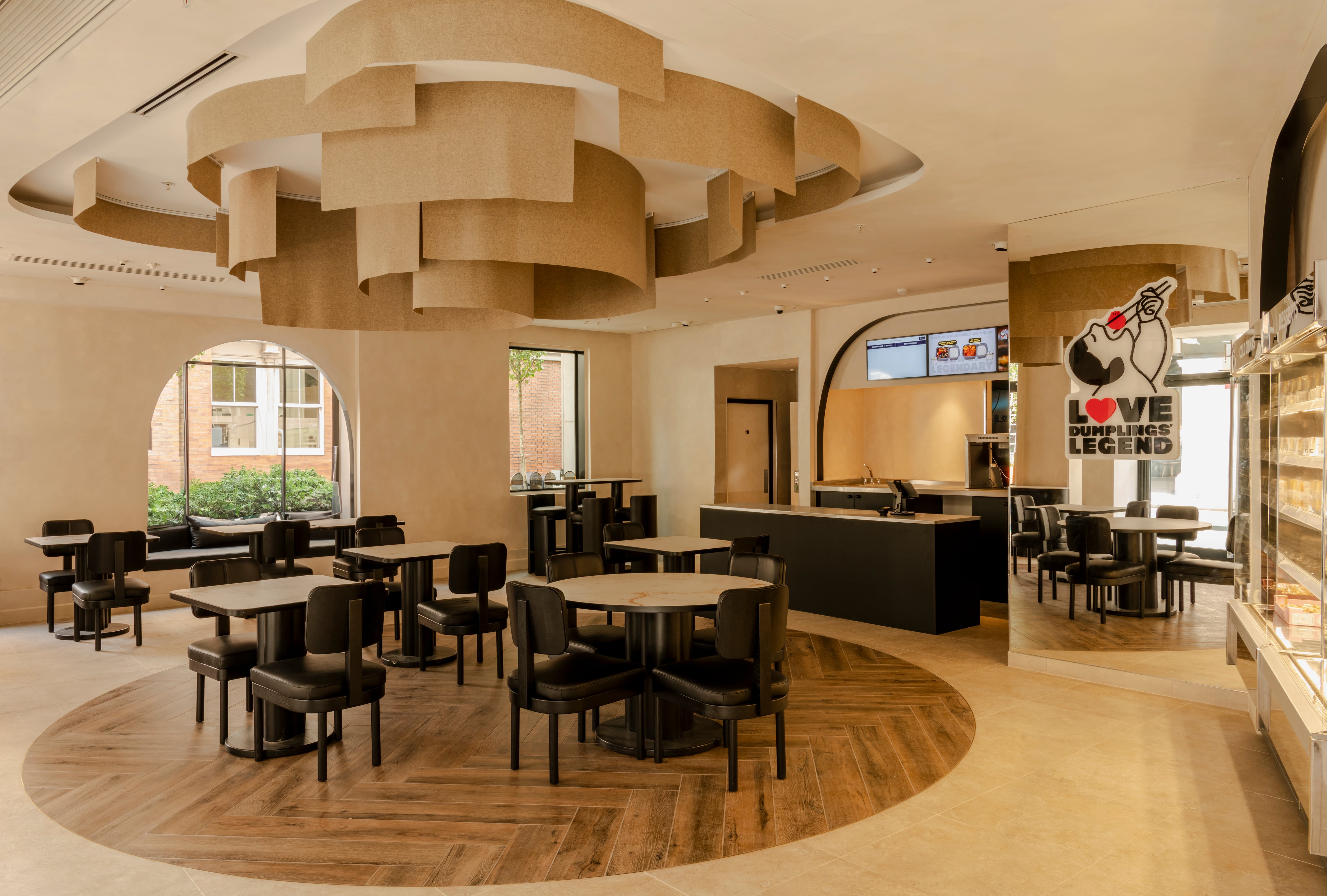 The interior of Love Dumplings’ Legend