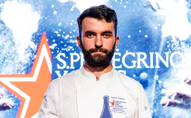 Vasyl Fysiuk wins S.Pellegrino Young Chef Academy UK regional final