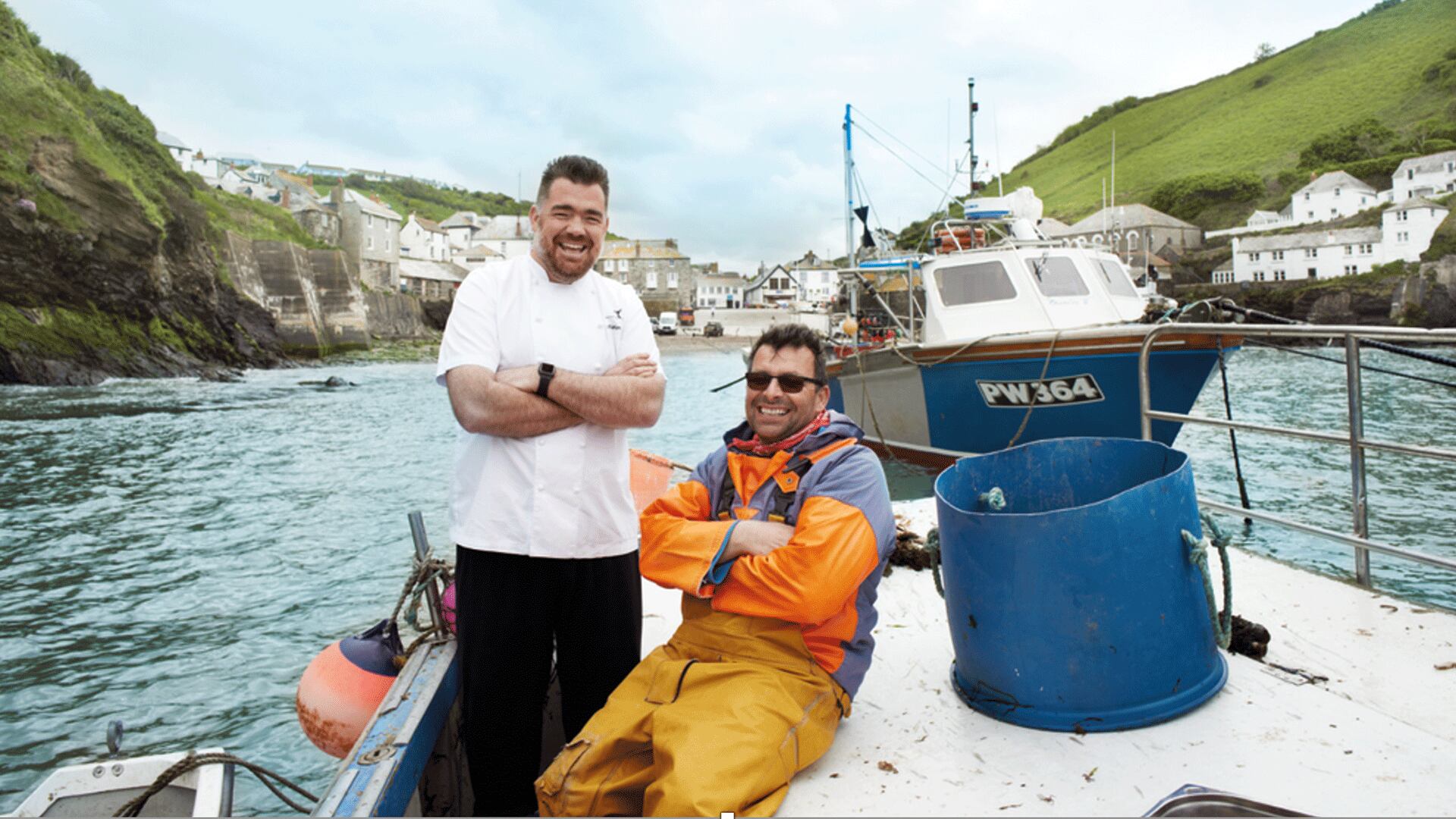 Nathan Outlaw fronts campaign to save Port Isaac's breakwater 