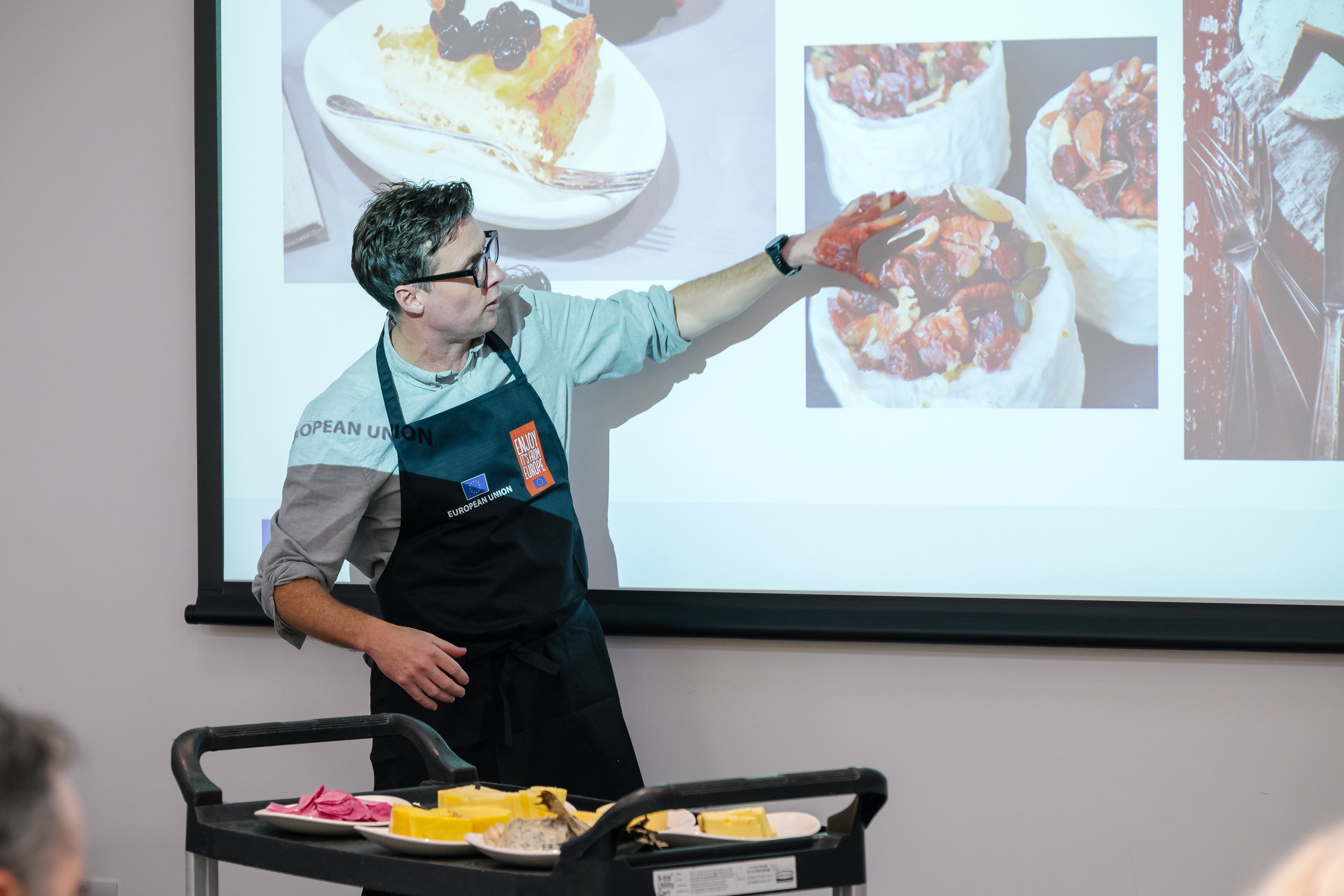 Cheese expert Patrick McGuigan
