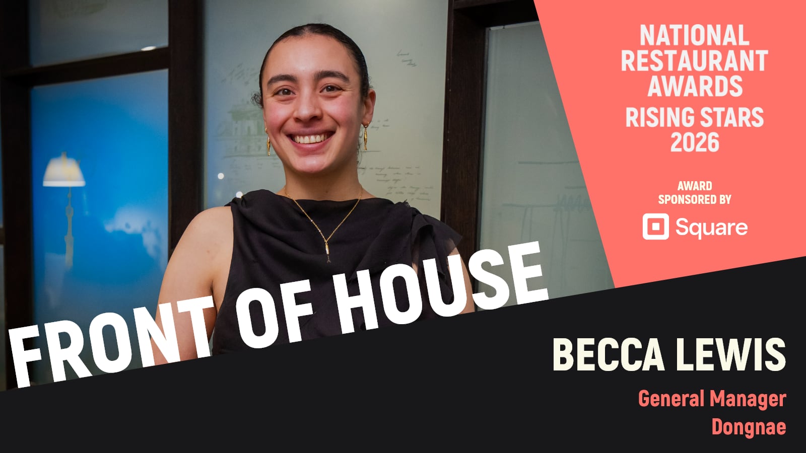Becca Lewis: 2026’s front of house Rising Star 