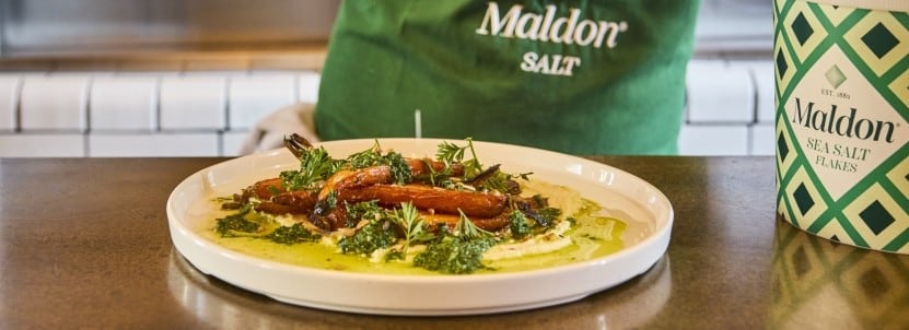 Maldon Salt press shot with Ben Tish
