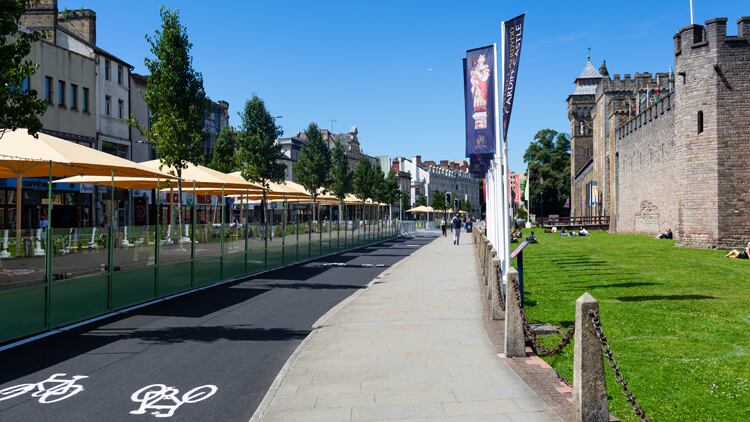 Cardiff Council creates covered food court for local operators