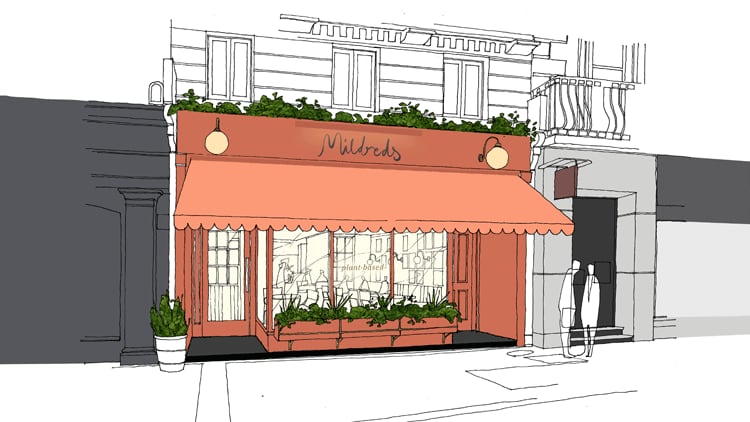 Plant-based pioneer Mildreds to open sixth London restaurant