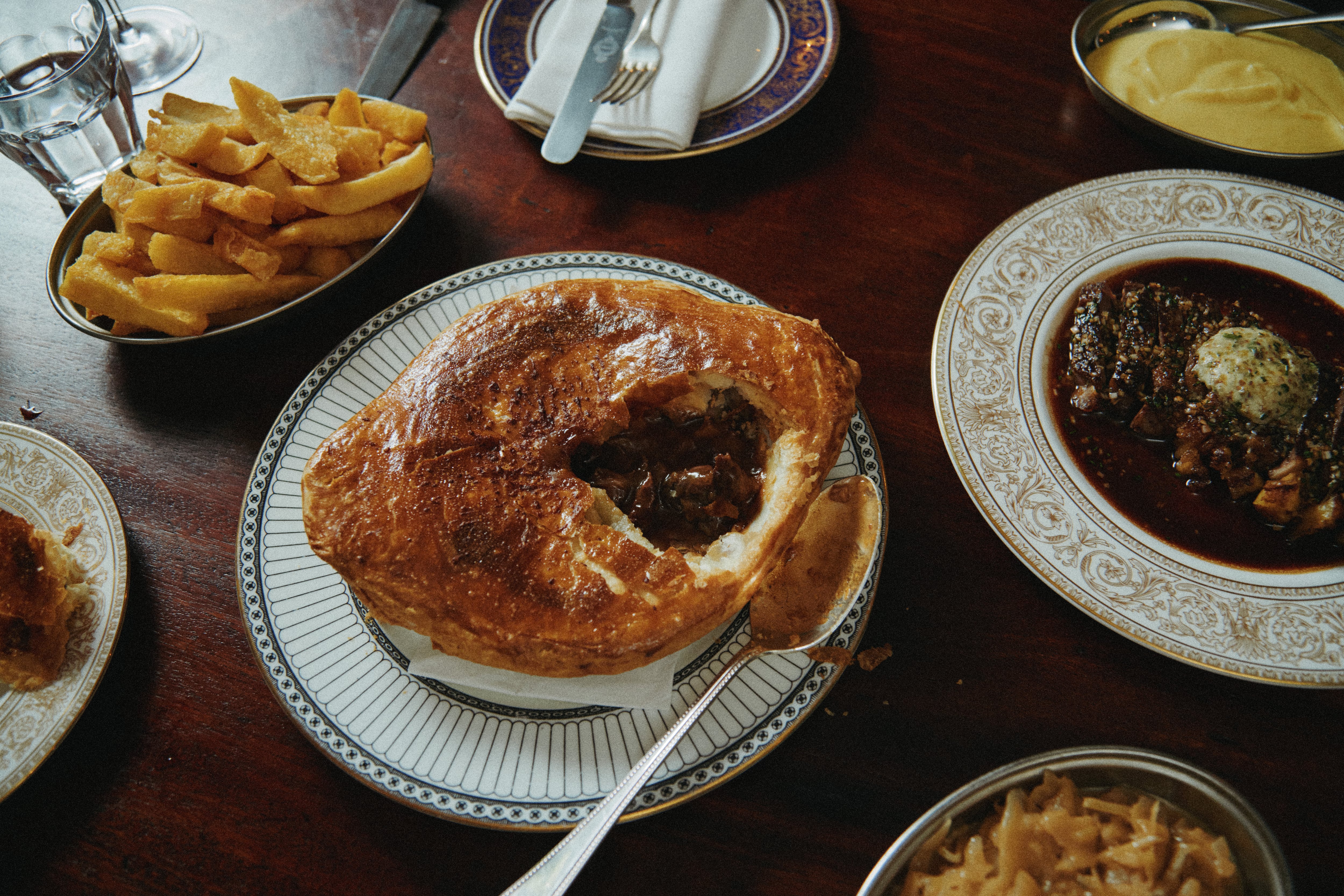 Cloth Cornhill's food
