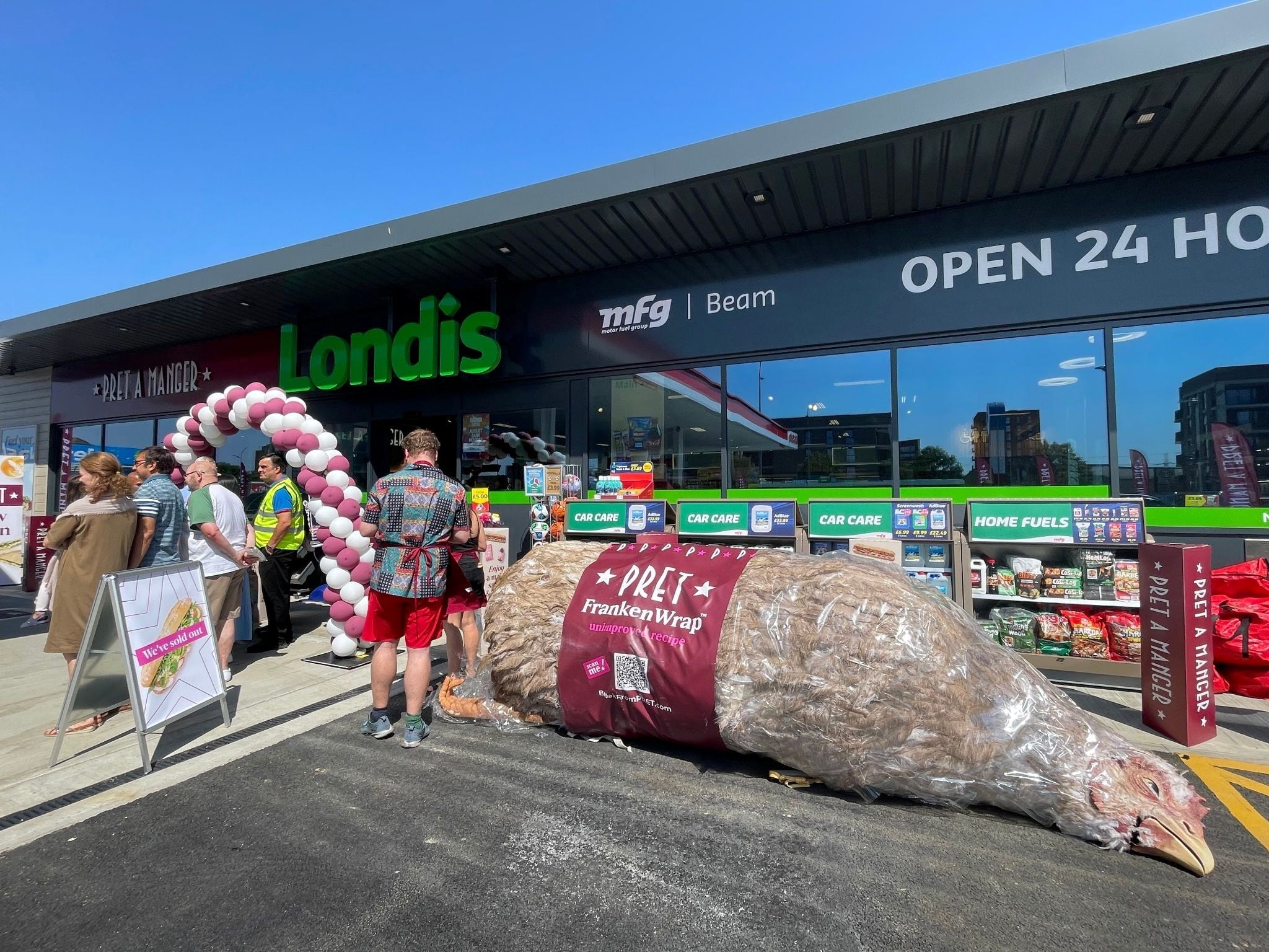 Anima says the action is part of a £1m campaign to hold the sandwich giant to account over its chicken welfare commitments