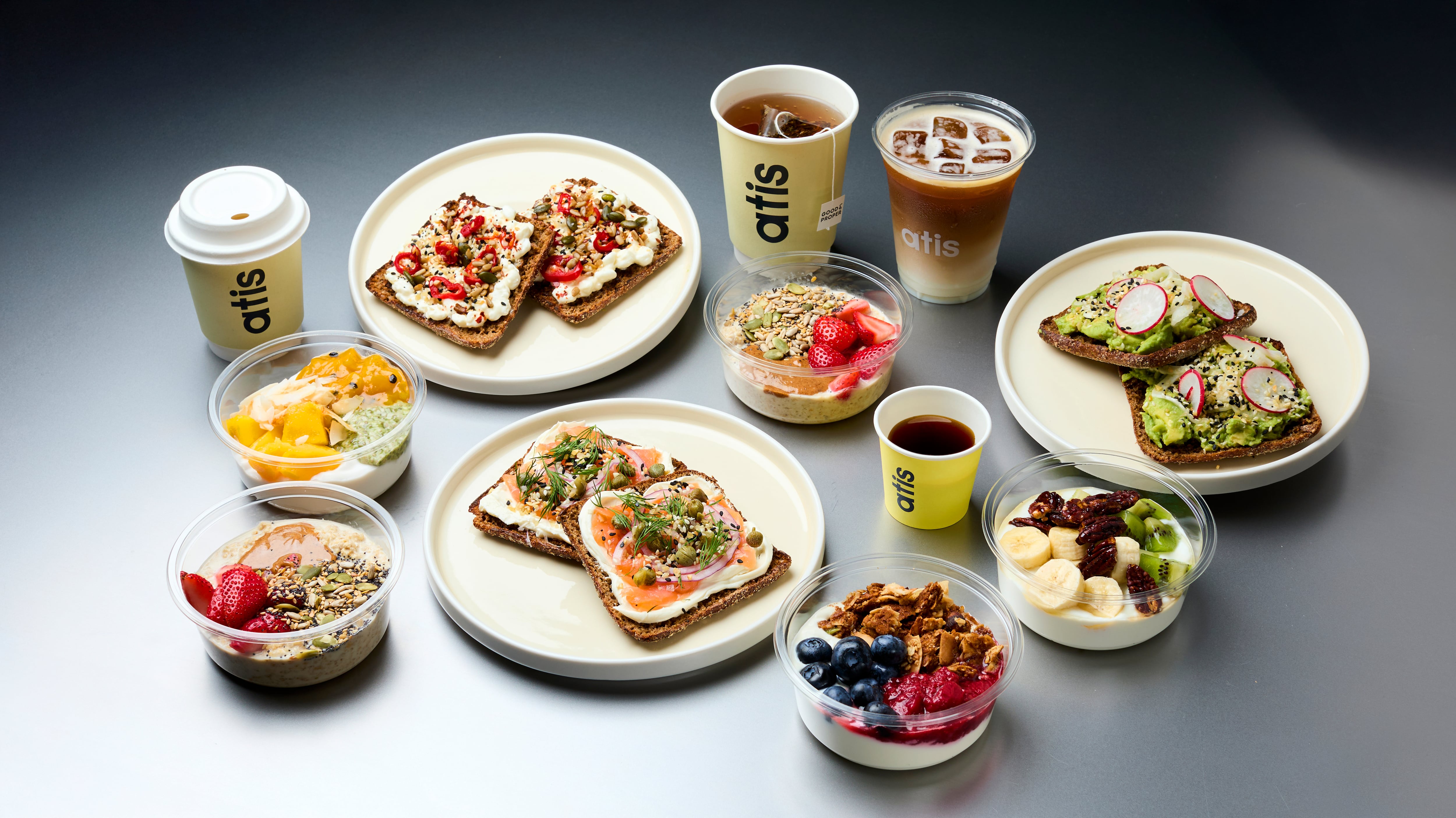 Atis' breakfast range