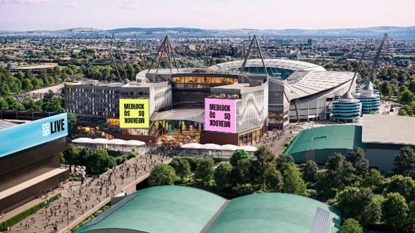 Manchester’s new £300m Medlock Square development.
