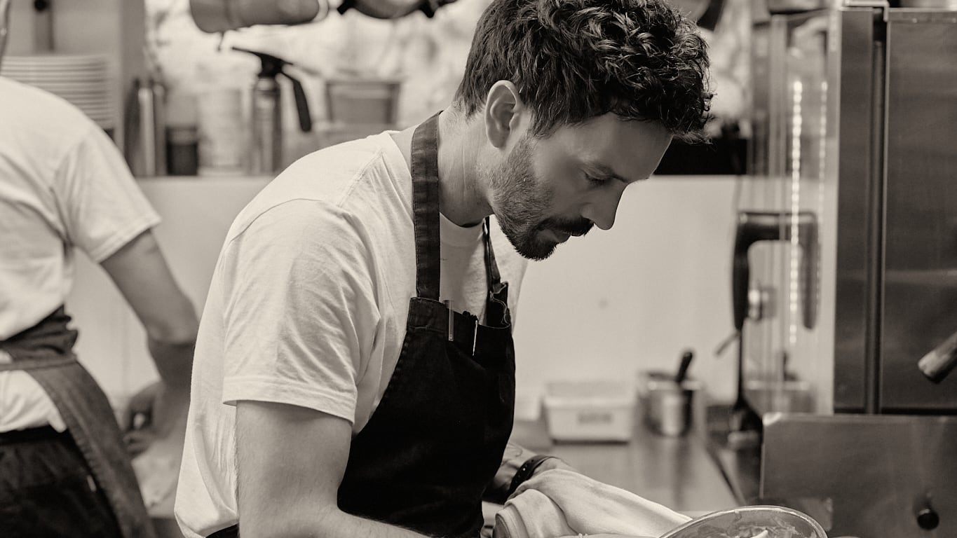 Sam Lawrence is head chef at Herne Hill wine bar Lulu's