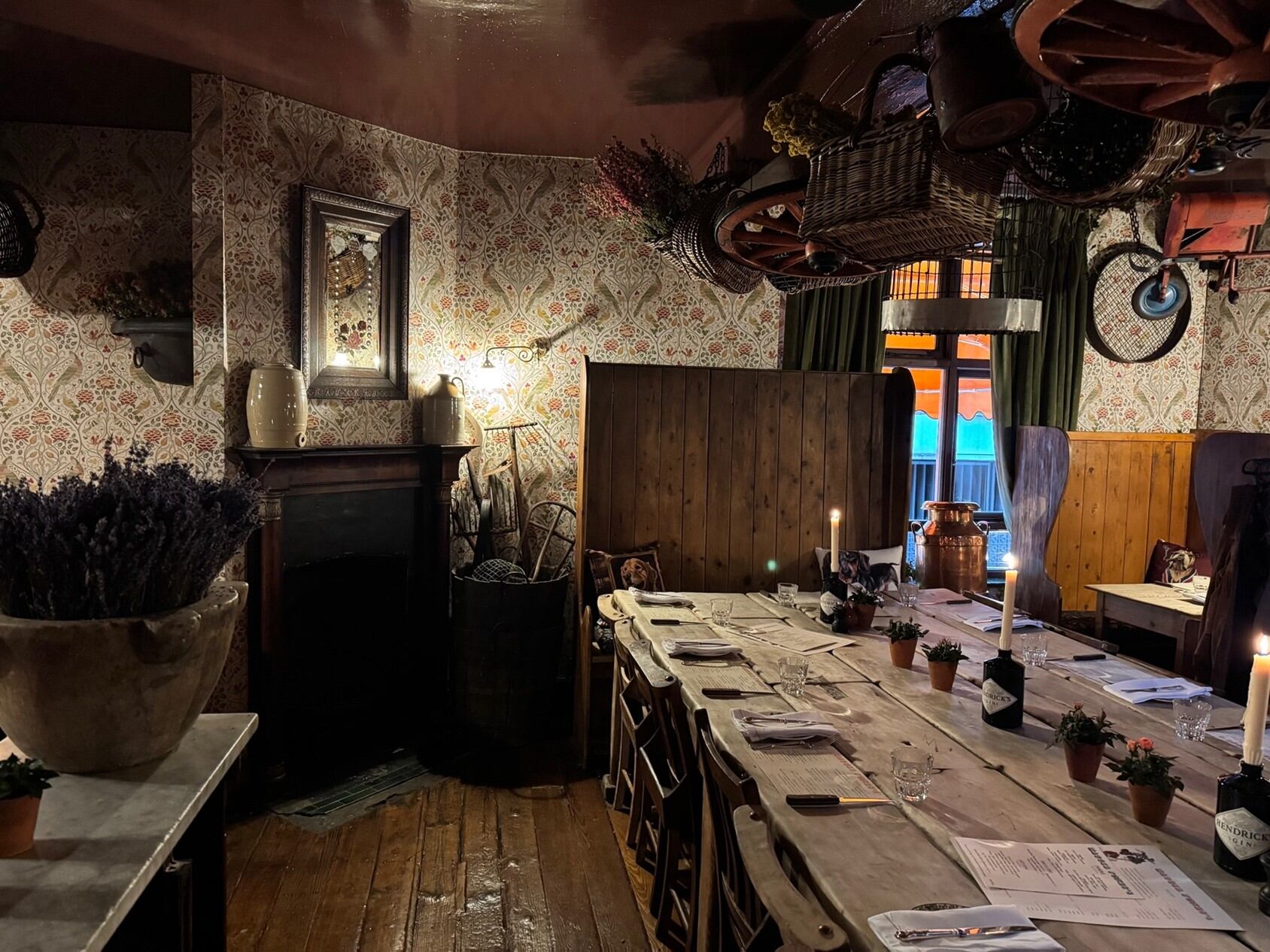 The interior of Maggie Jones's