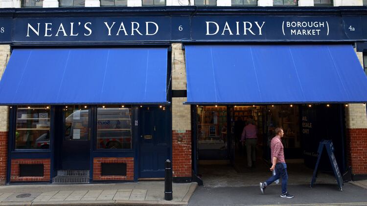 Man arrested following ‘grate cheese robbery’ at Neal’s Yard Dairy